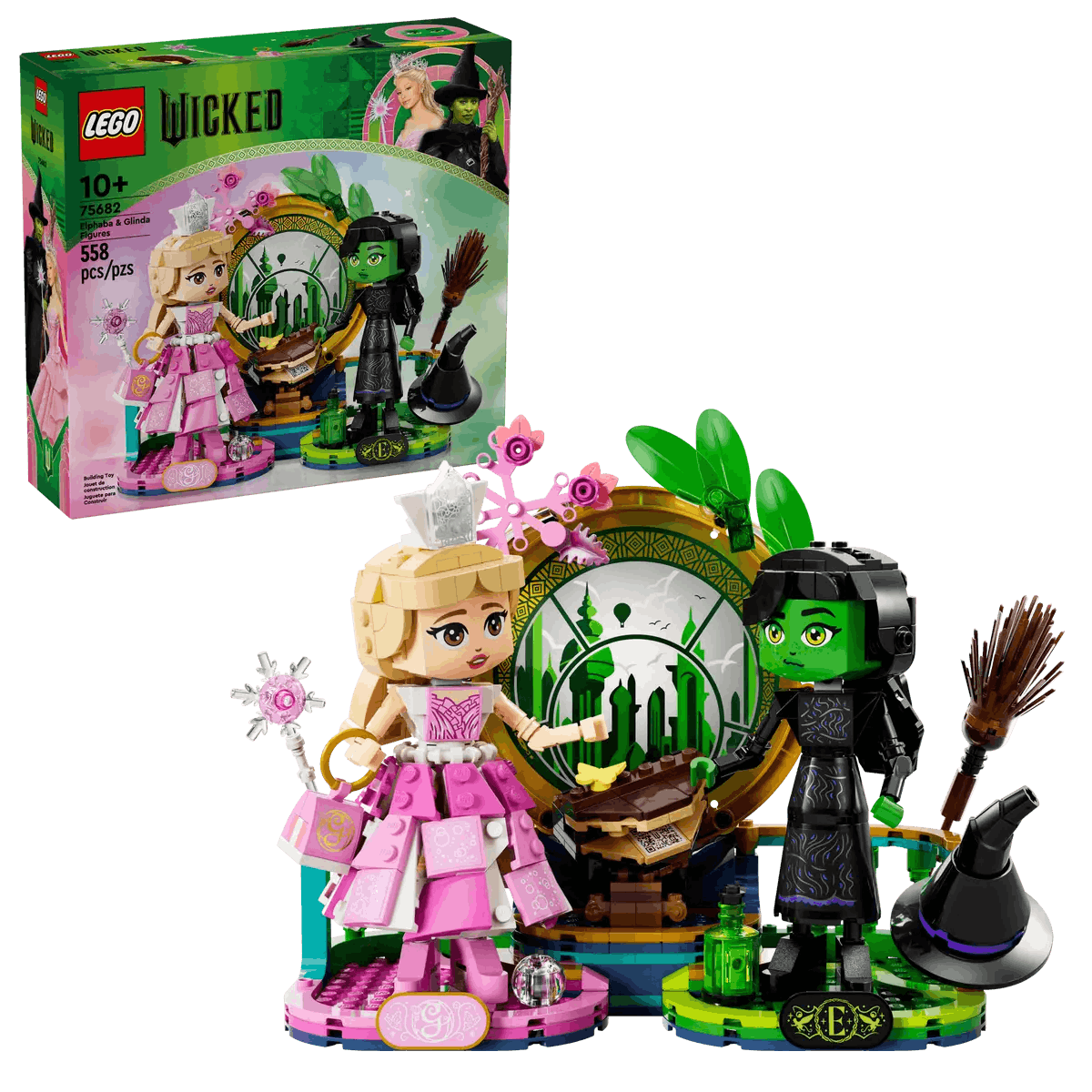 LEGO Wicked Elphaba & Glinda Figures