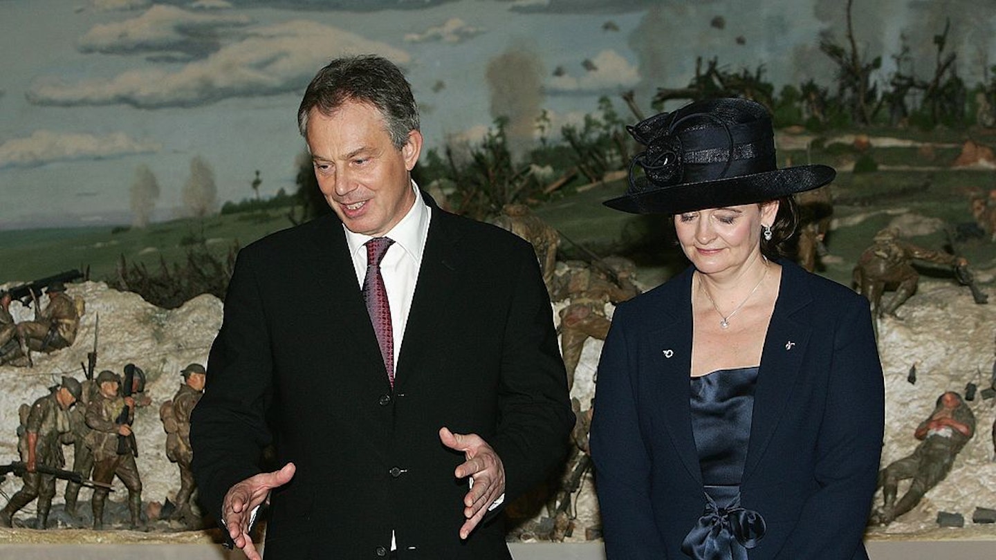 Tony Blair and Cherie Blair in 2006