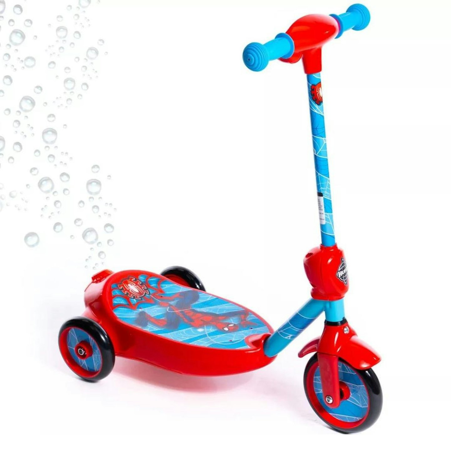 Best Christmas Gifts For Kids: Huffy Disney Spiderman Bubble Electric Scooter