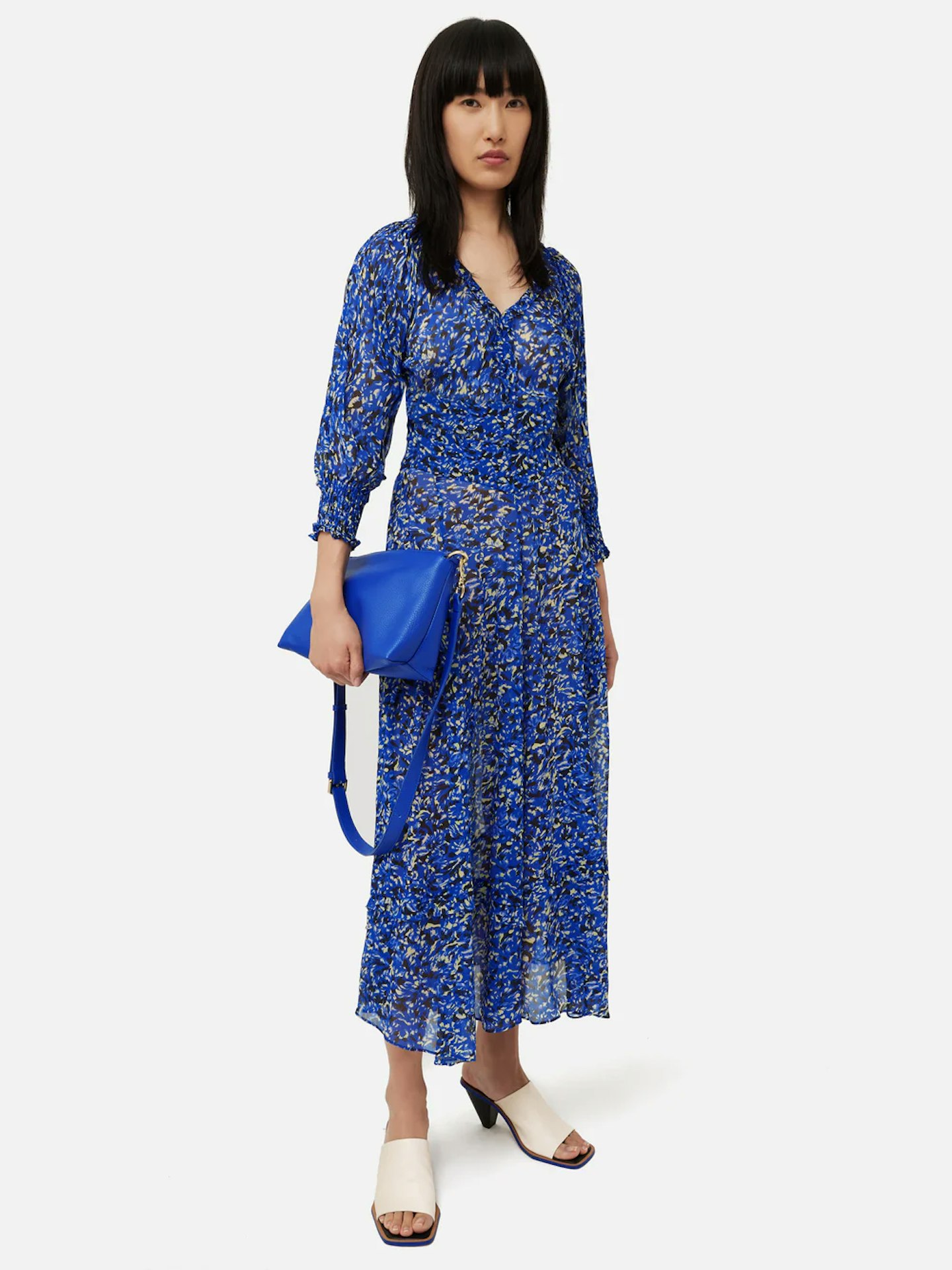 Jigsaw, Brushwork Maxi Dress