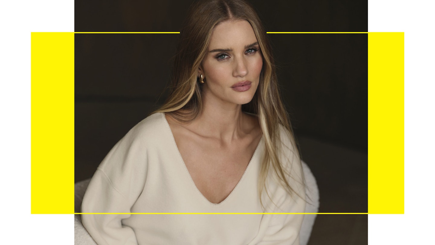 Supermodel Rosie Huntington-Whiteley launches her latest lingerie and  loungewear collection at Marks & Spencer