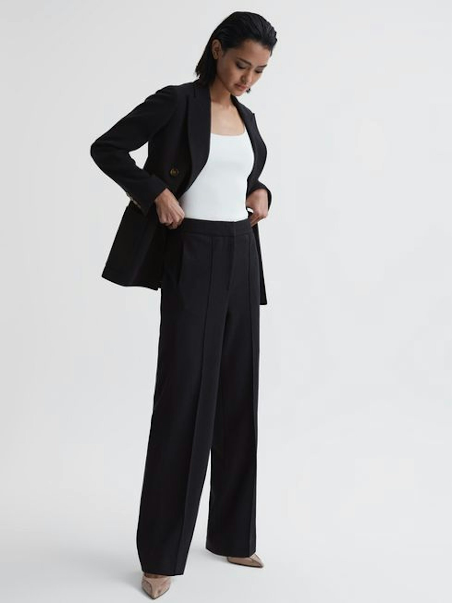 Iria Wool Blend Trouser 