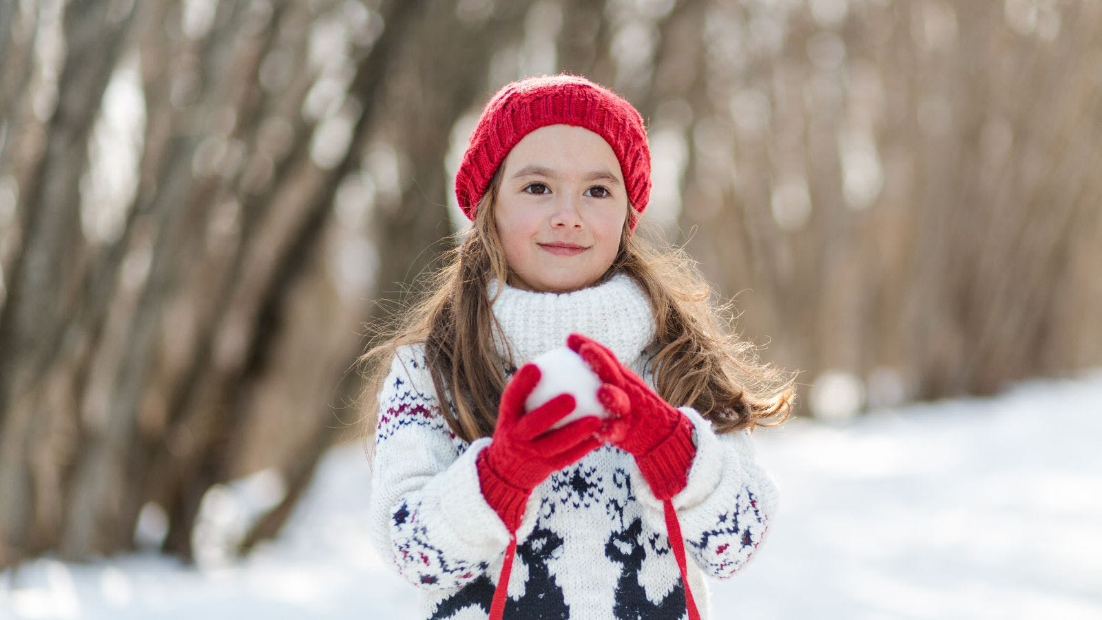 Girls red hat clearance and gloves