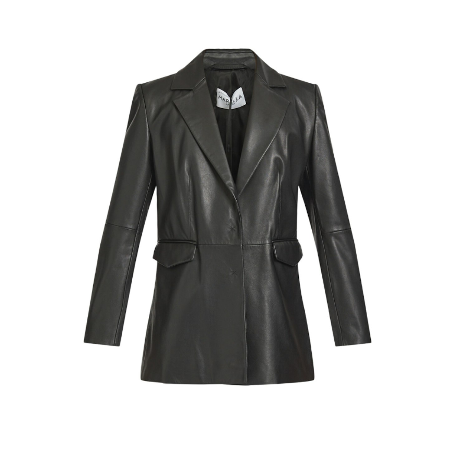 Marella Metano Leather Jacket