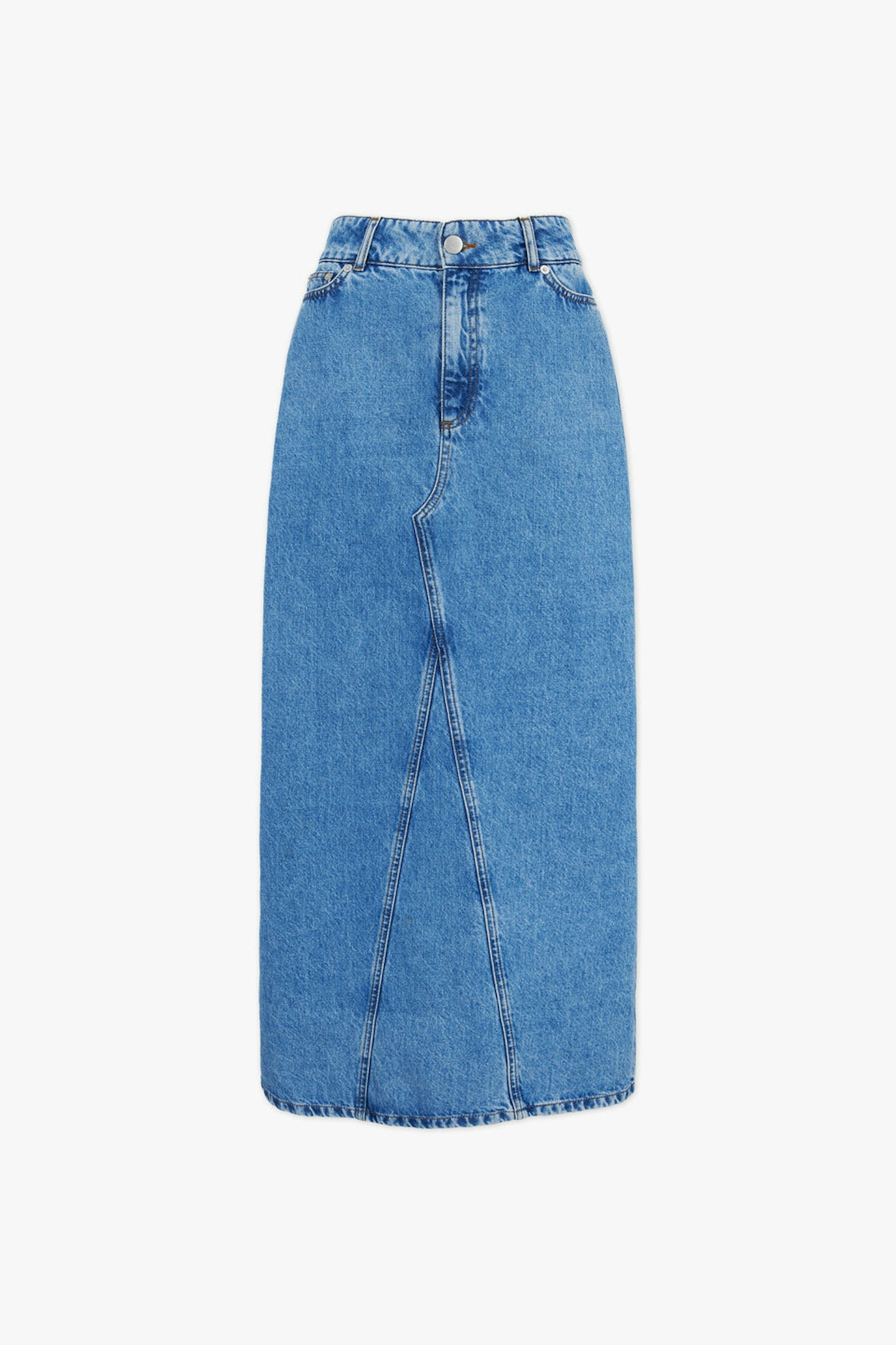 Aligne, Justine Maxi Denim Skirt