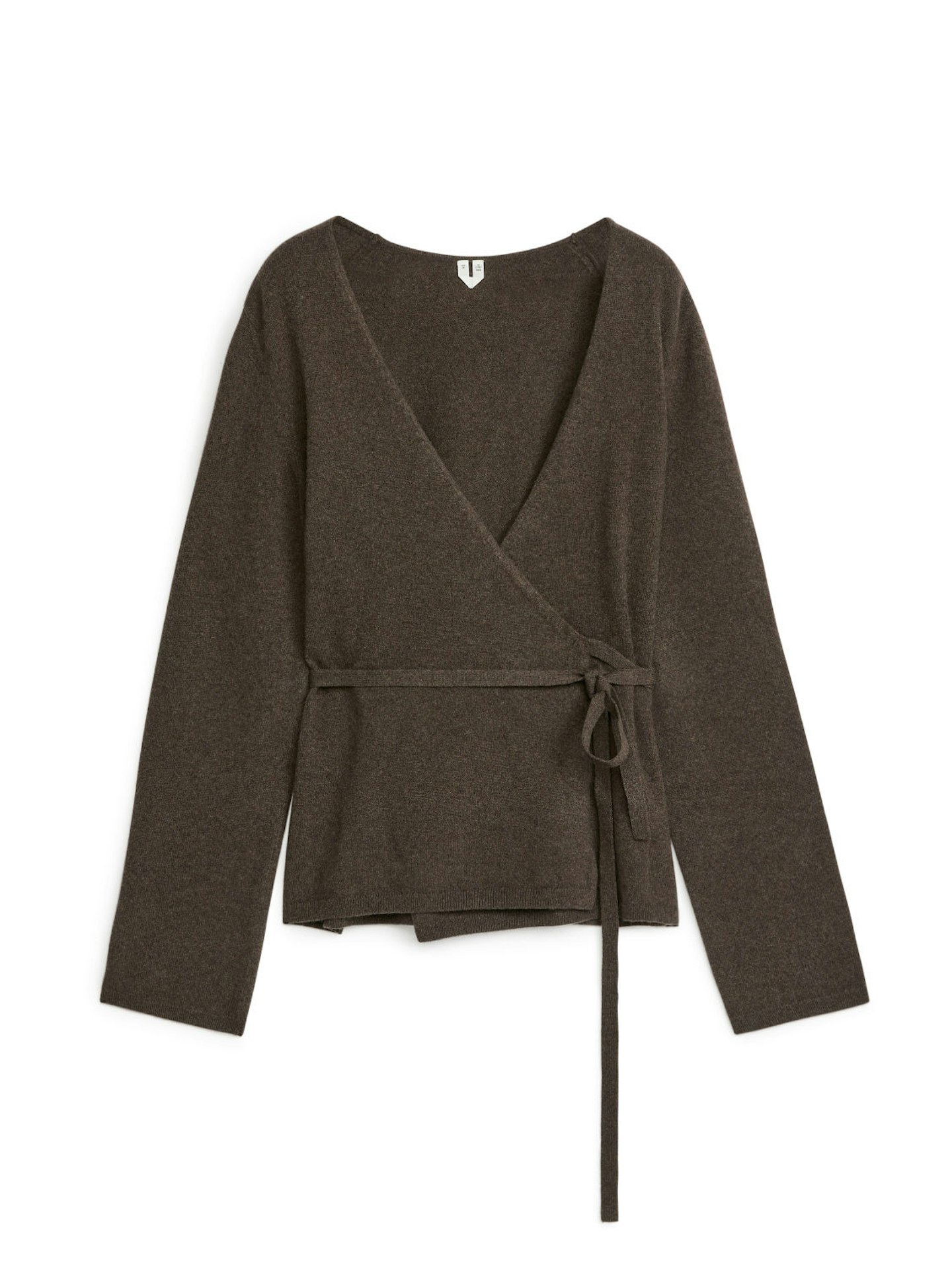 Arket, Cashmere-Blend Wrap Cardigan