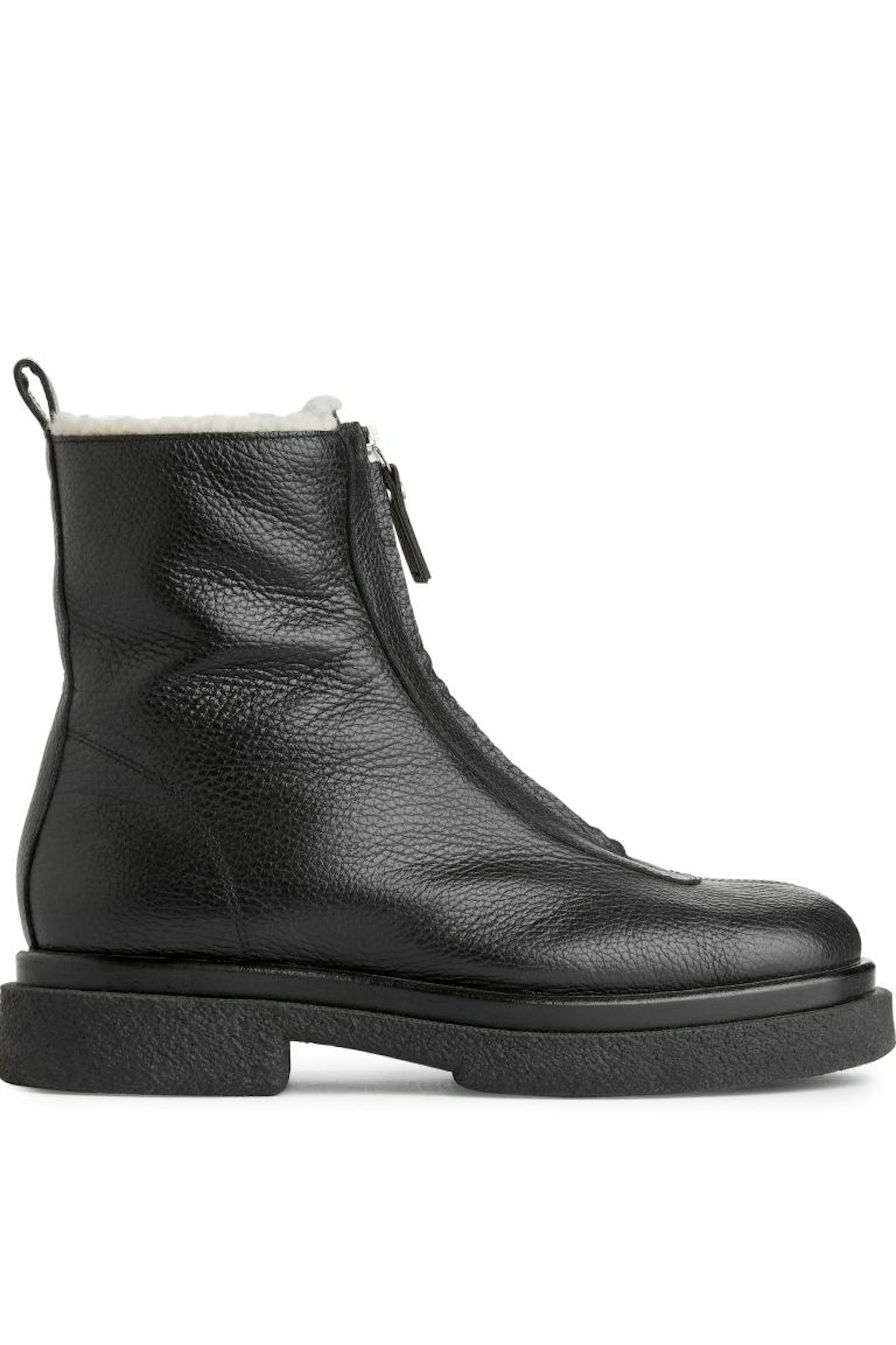 Arket, Faux-Fur Leather Boots