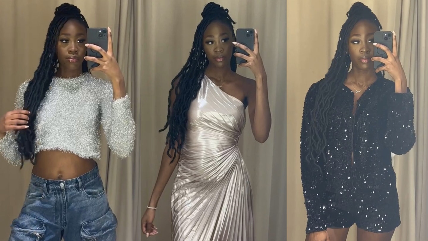 Christmas top party outfit