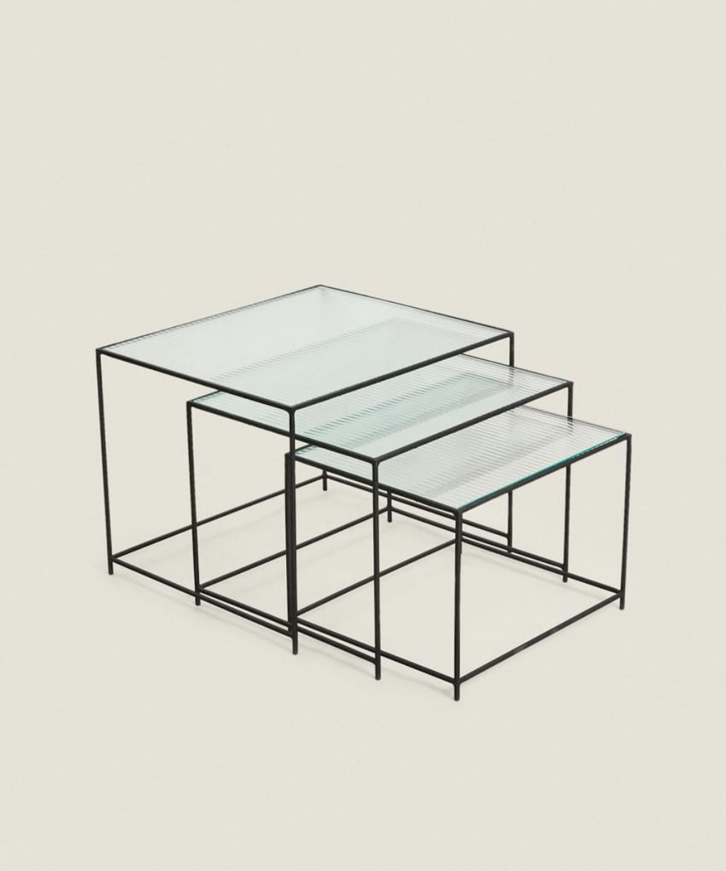 Metal And Glass Table