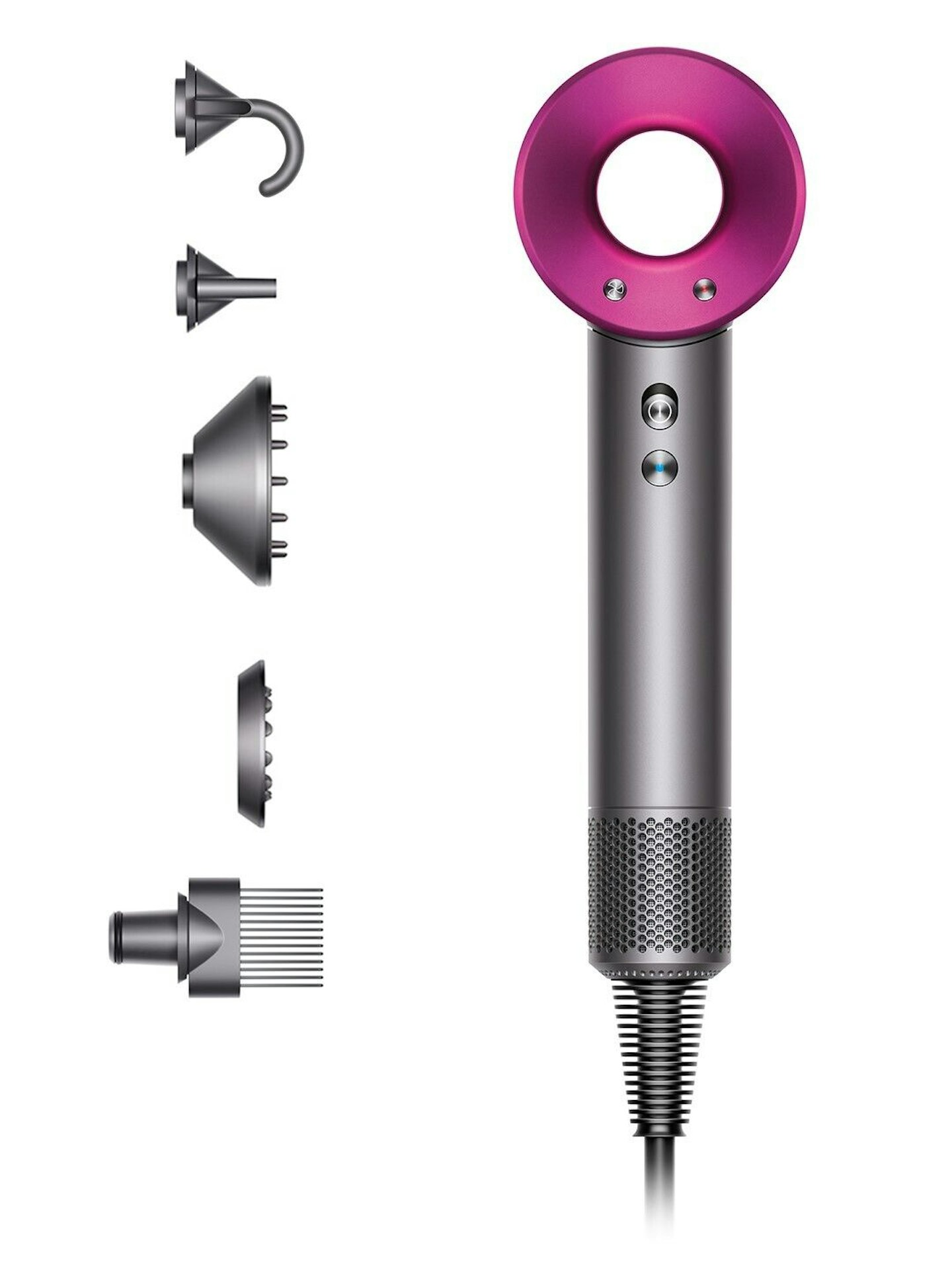Dyson Supersonic™ hair dryer (Iron/Fuchsia) - Refurbished