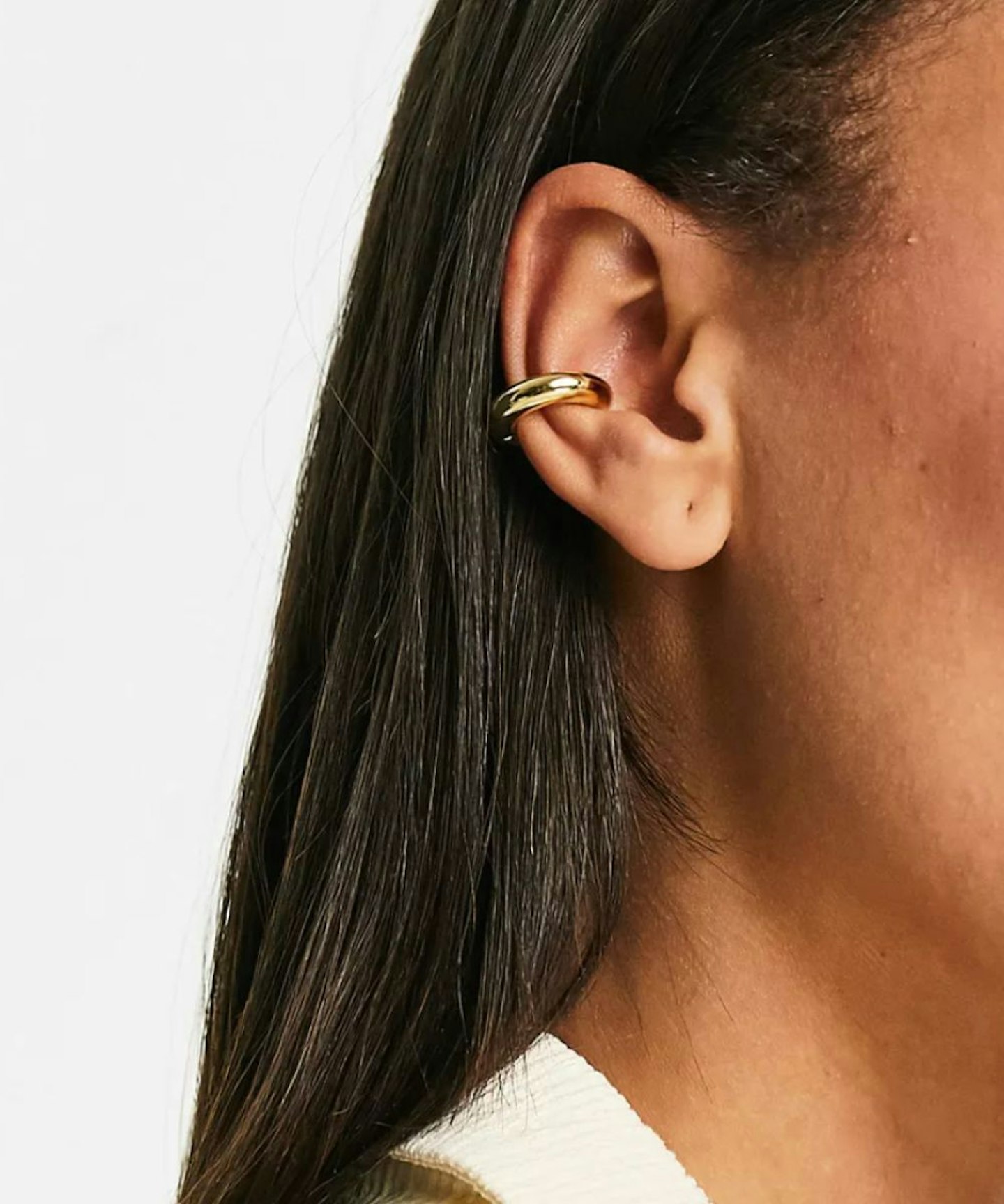 Luv AJ 14k Gold Plated Ear Cuff