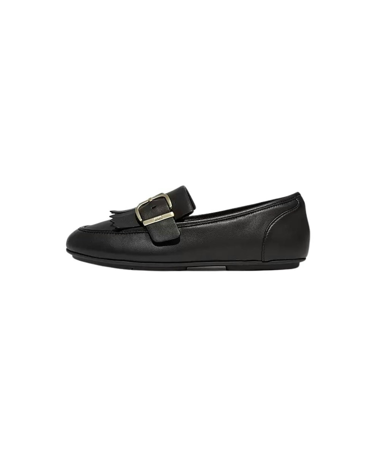 FitFlop, Allegro Fringe Buckled Leather Loafers