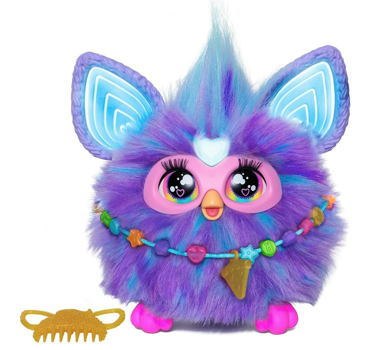 Furby Hasbro Purple Interactive Toy Plush