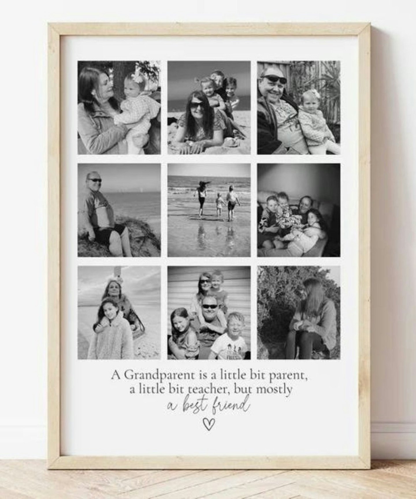 Personalised Grandparents Photo Collage | Photo Print