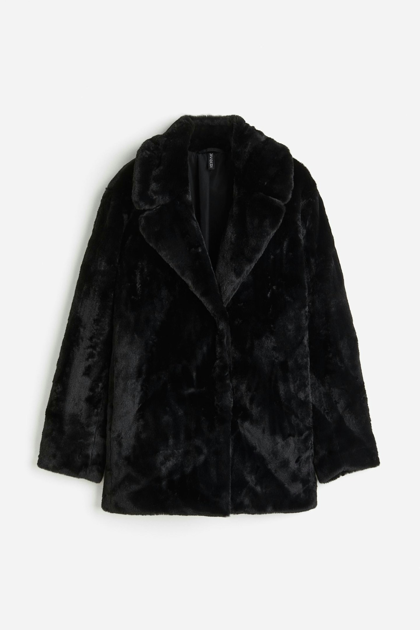 H&M faux fur jacket selena Gomez 