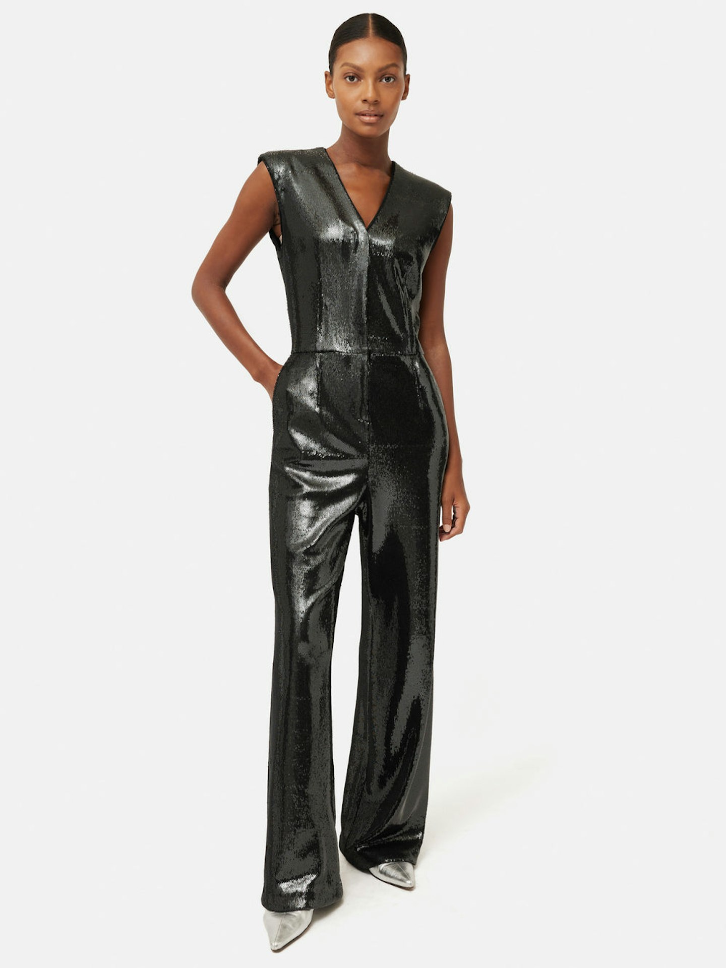 Jigsaw, Sequin Jumpsuit