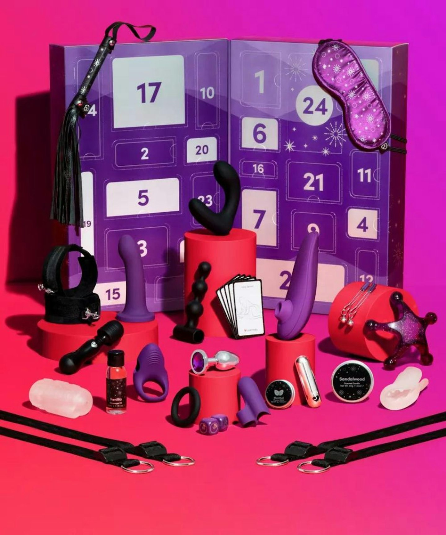 Lovehoney X Womanizer Sex Toy Advent Calendar (24 Piece)