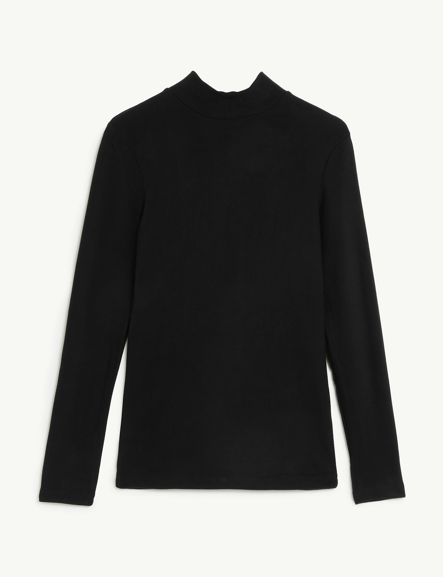 m&s polo neck top