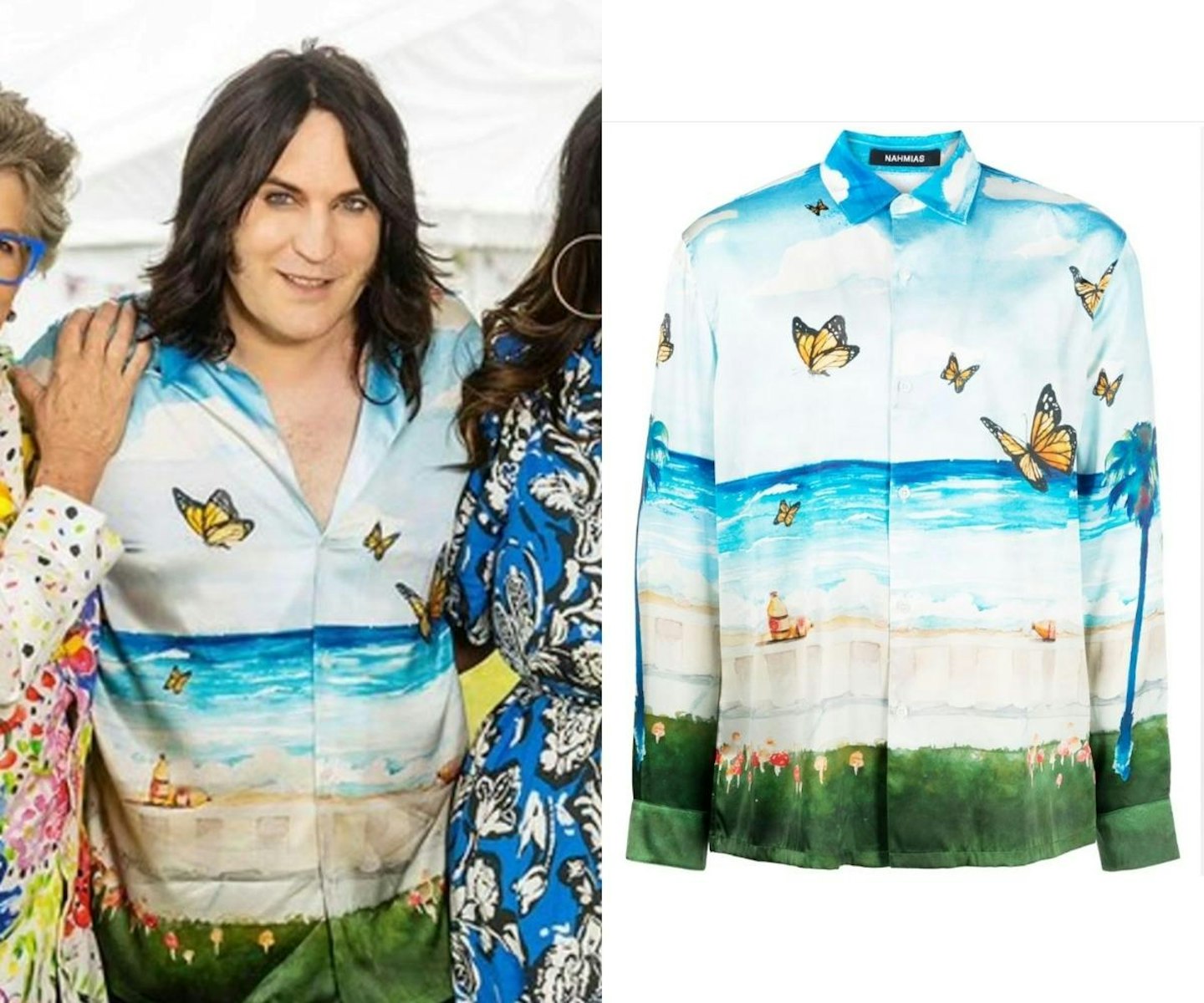 Episode 7 Original: Noel's Butterfly Beach Shirt