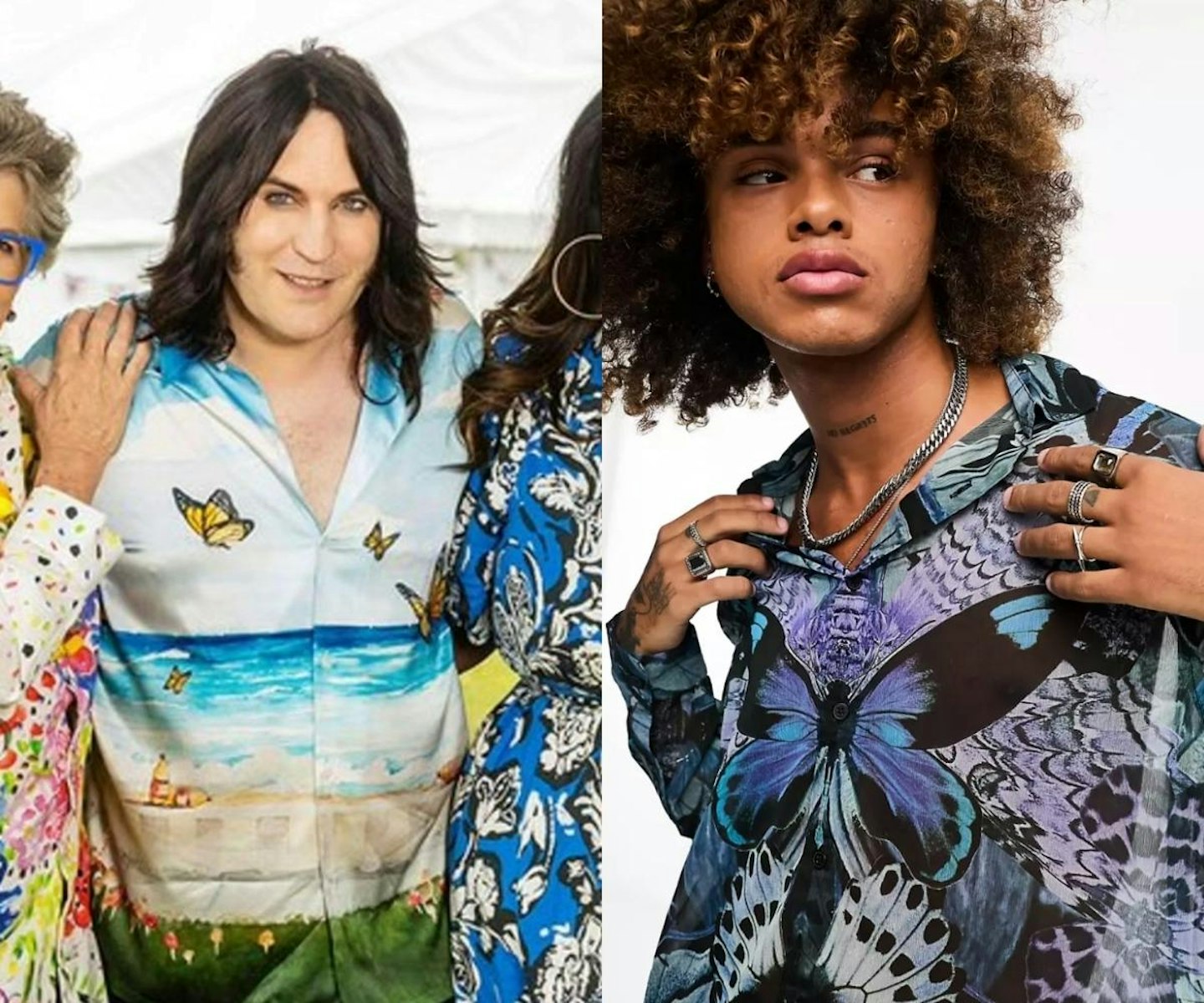 Episode 7 Dupe: Noel's Butterfly Beach Shirt