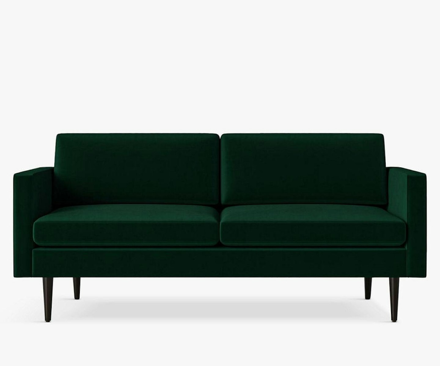 Swyft Model 01 Medium 2 Seater Sofa, Eco-velvet Forest