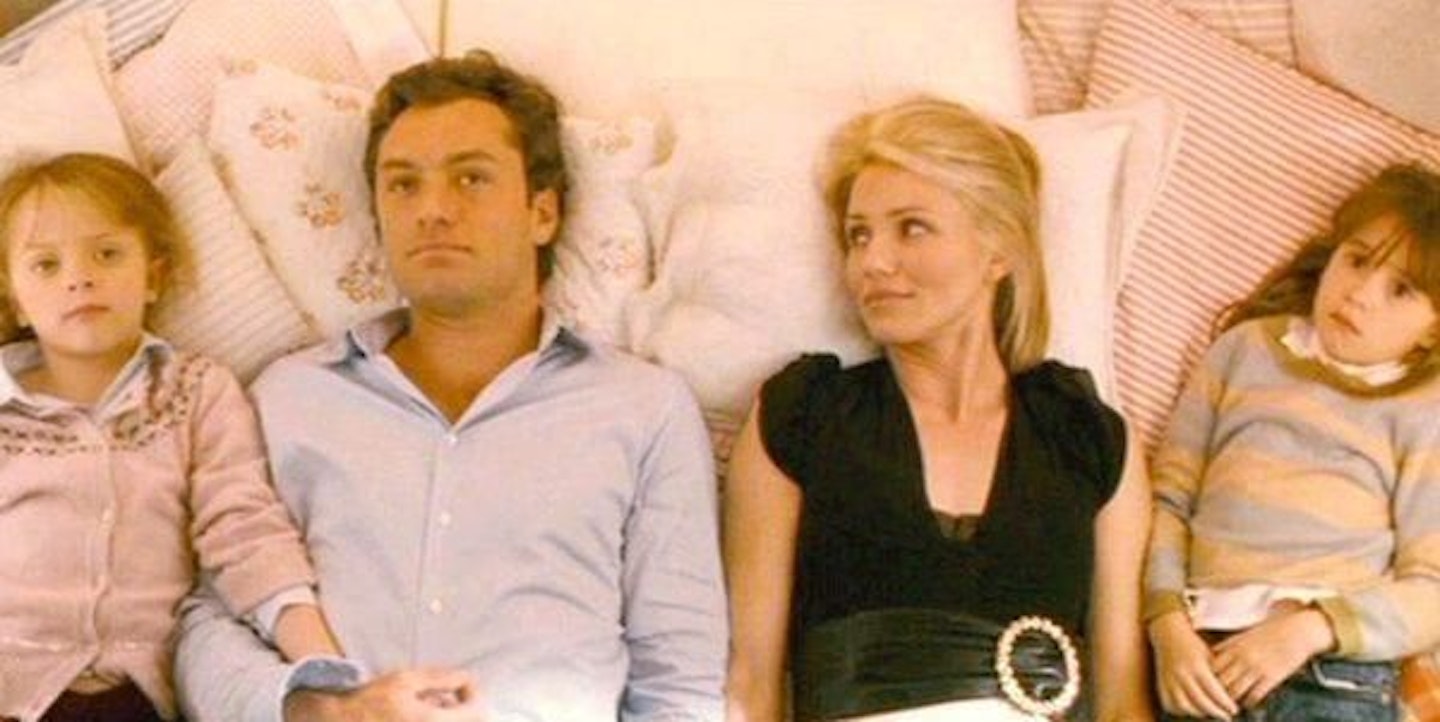 The Holiday - Miffy Englefield, Jude Law, Cameron Diaz and Emma Pritchard