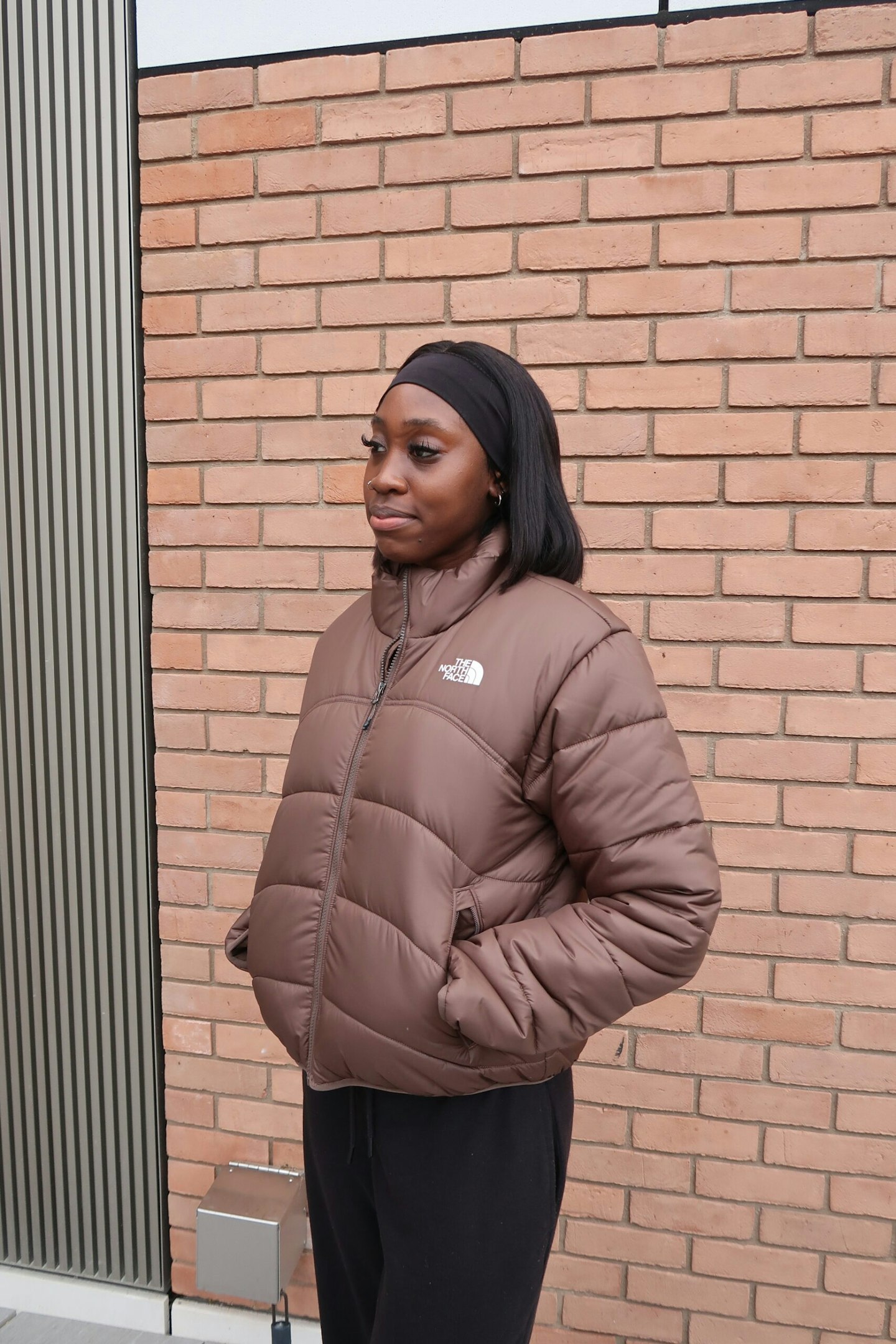 The North Face puffer jacket