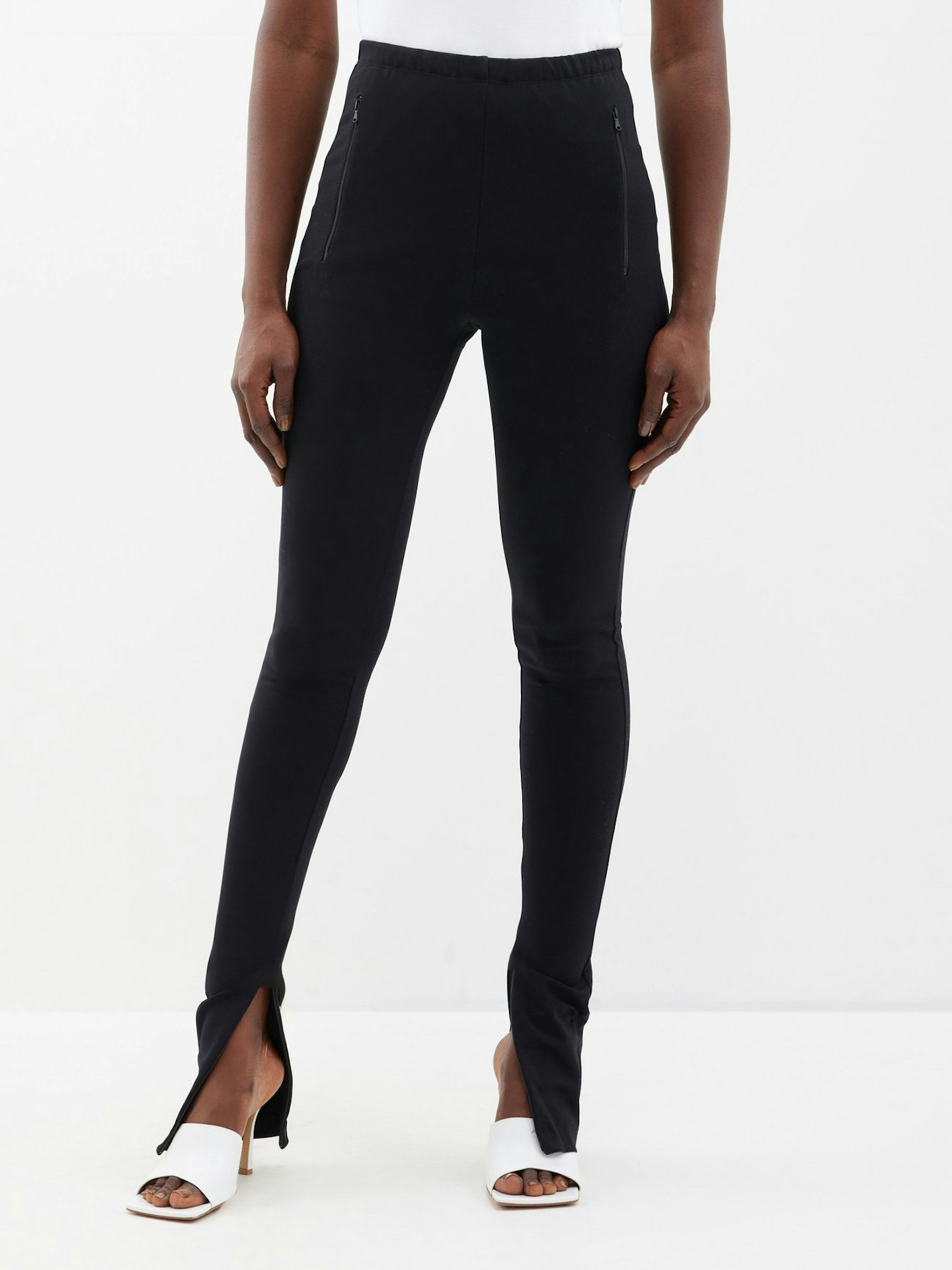 Wardrobe NYC, Release 03 High-rise Side-zip Leggings