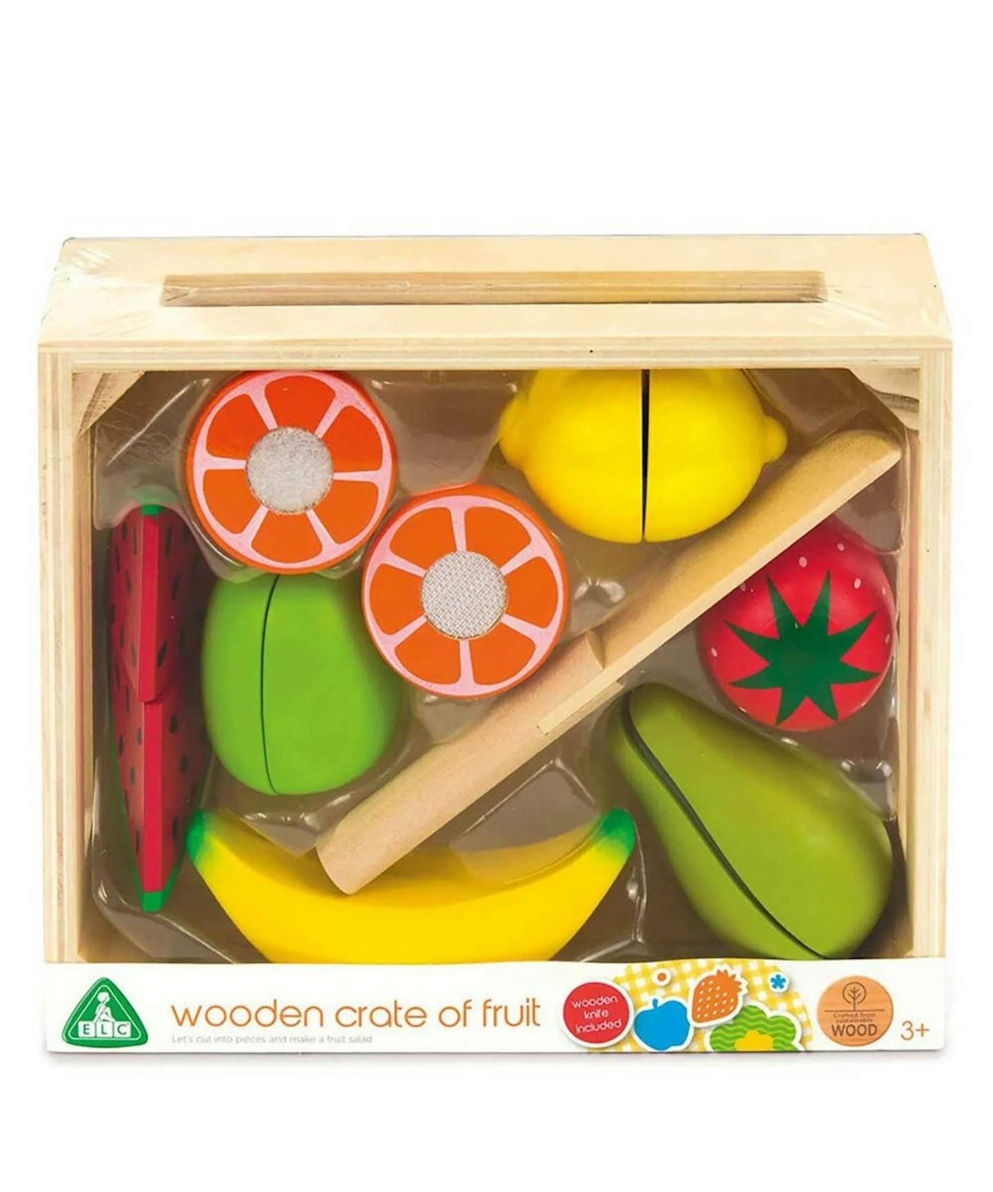 Wooden Fruit Crate (3+ Yrs)
