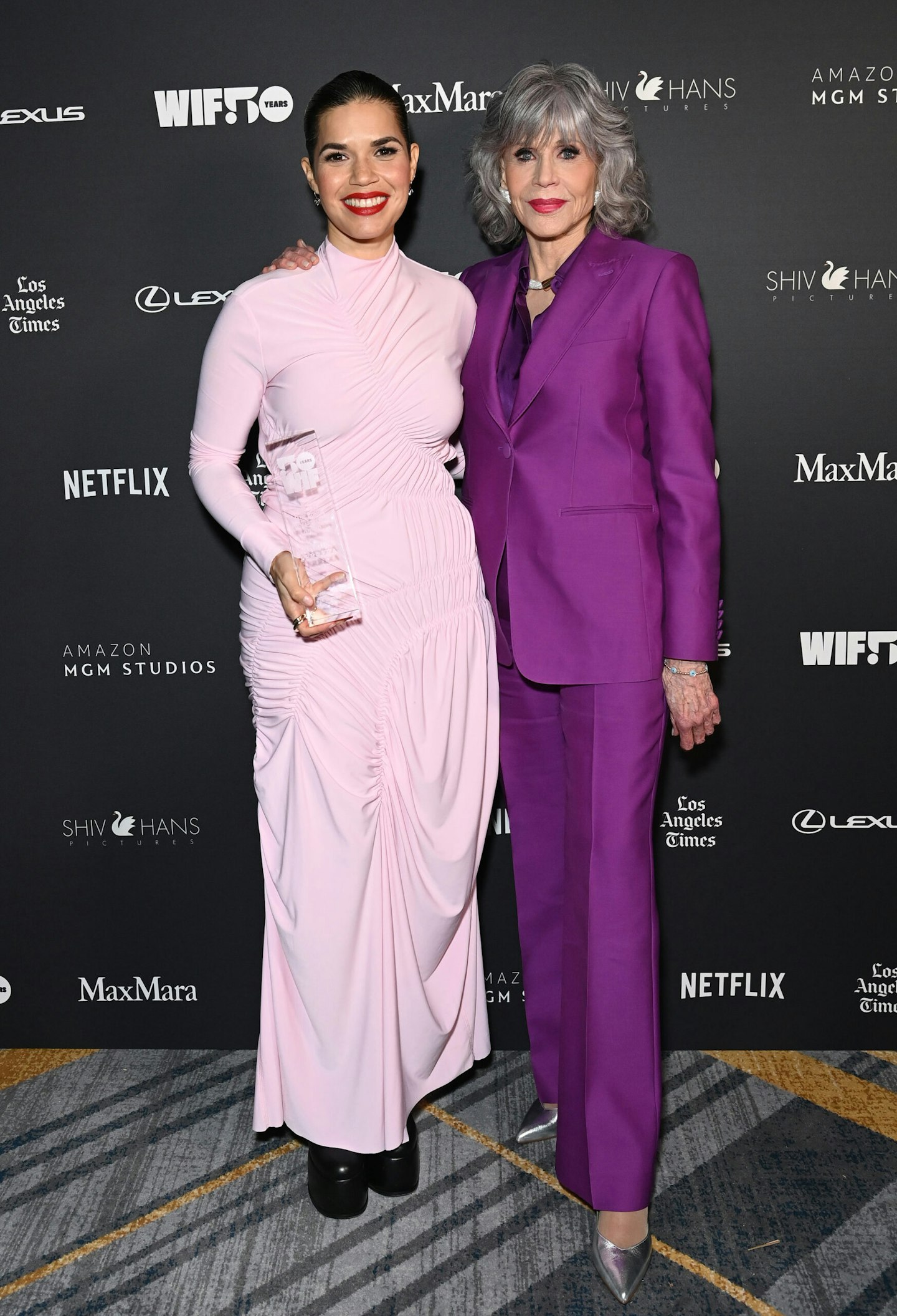 jane fonda america ferrera women in film gala