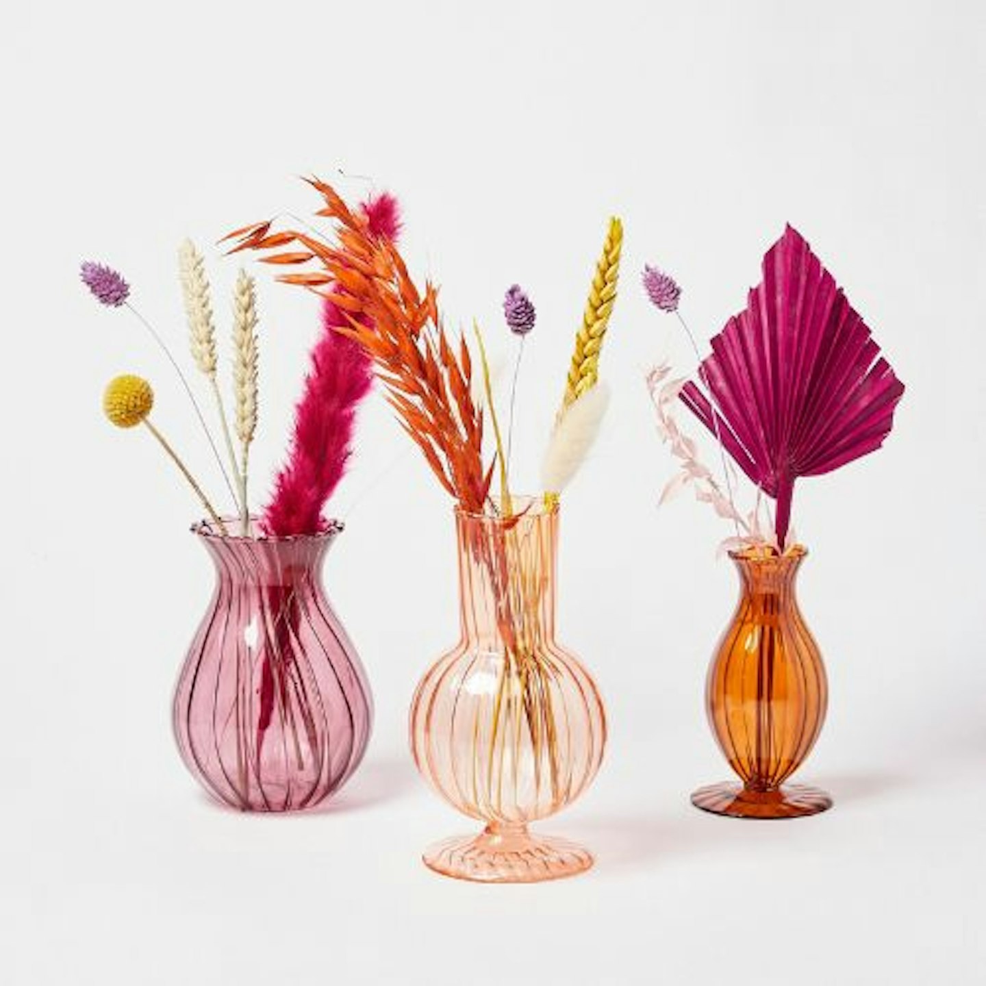 Oliver Bonas, Aude Glass Bud Vases