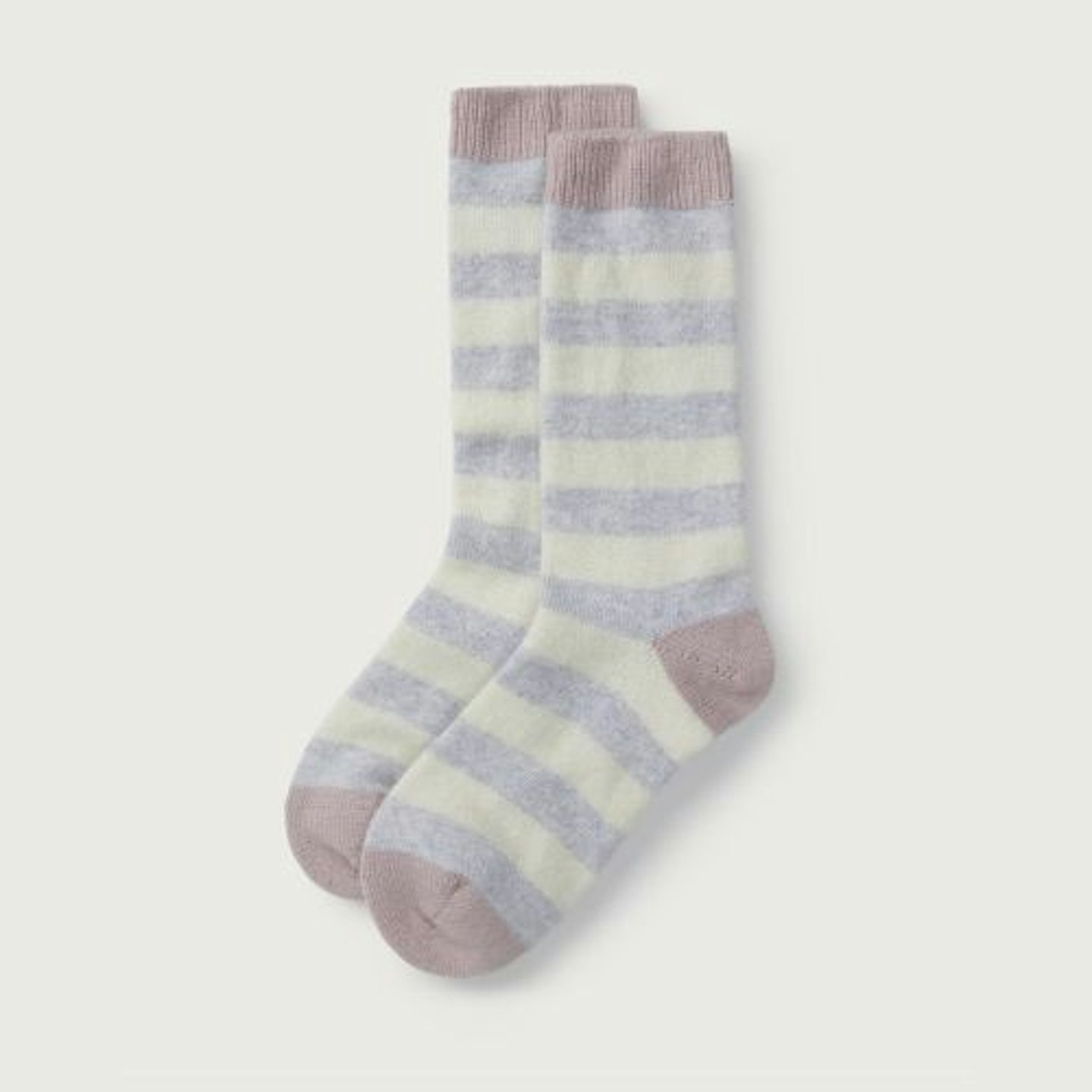 The White Company, Stripe Cashmere Bed Socks