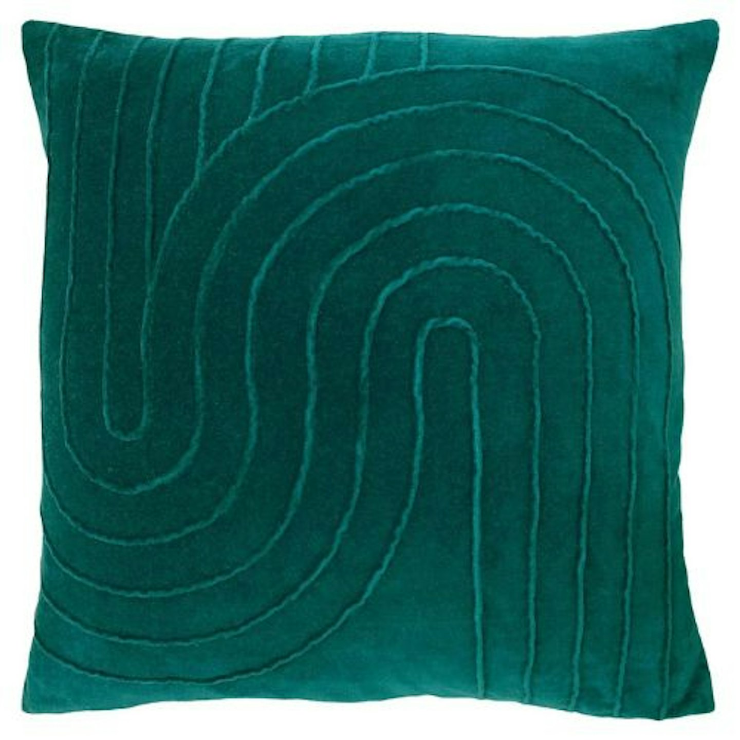 La Redoute, Mangata Pleated Velvet Filled Cushion
