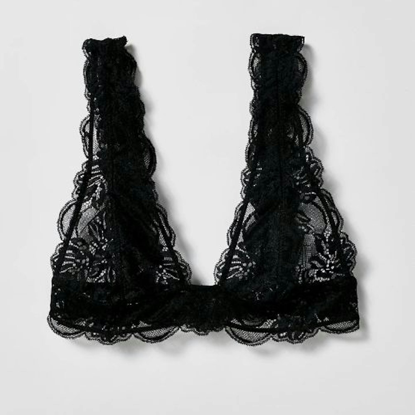 Free People, Last Dance Lace Plunge Bralette