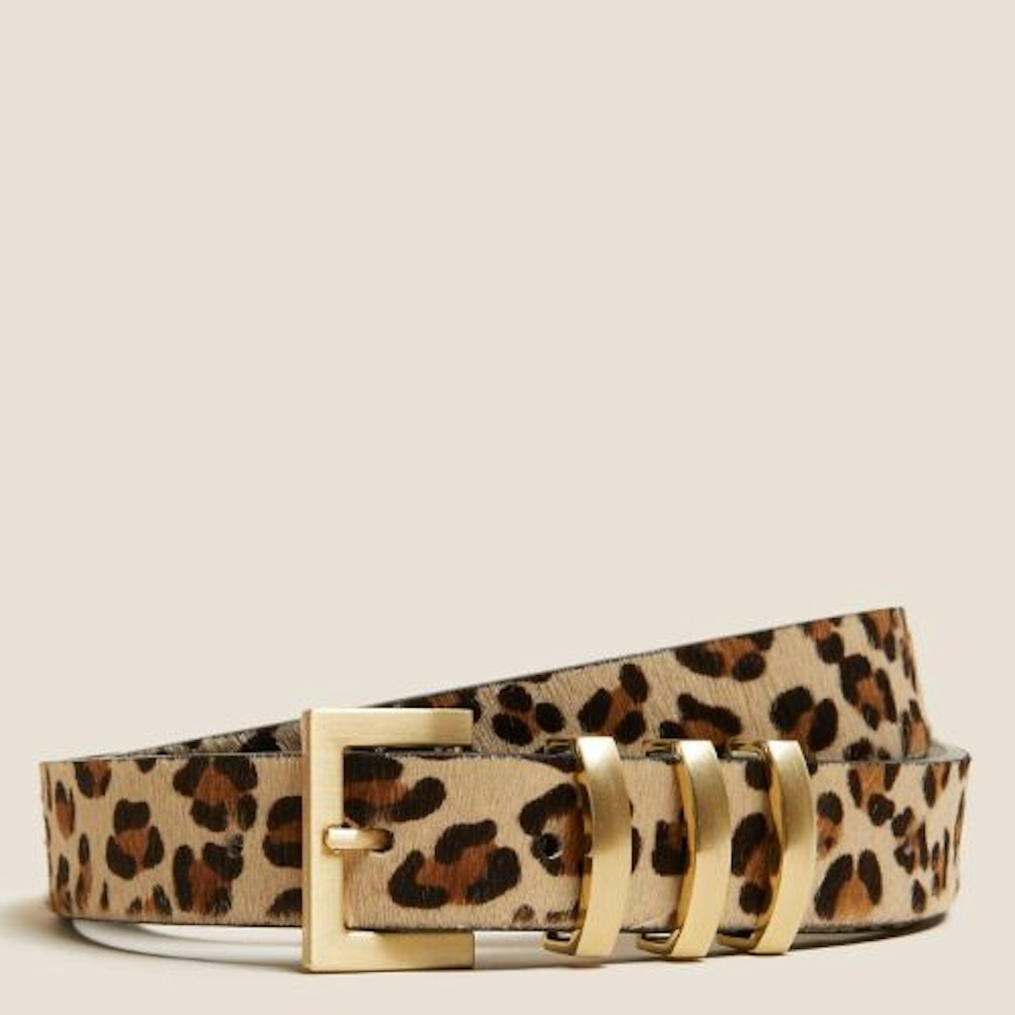 Marks And Spencer, Leather Animal Effect Jean Belt