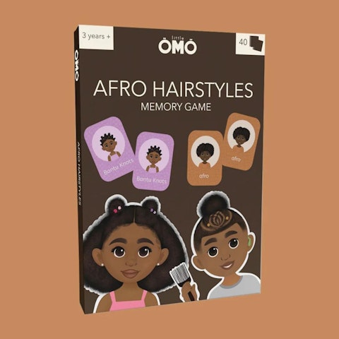 Afro Hairstyles Memory Game