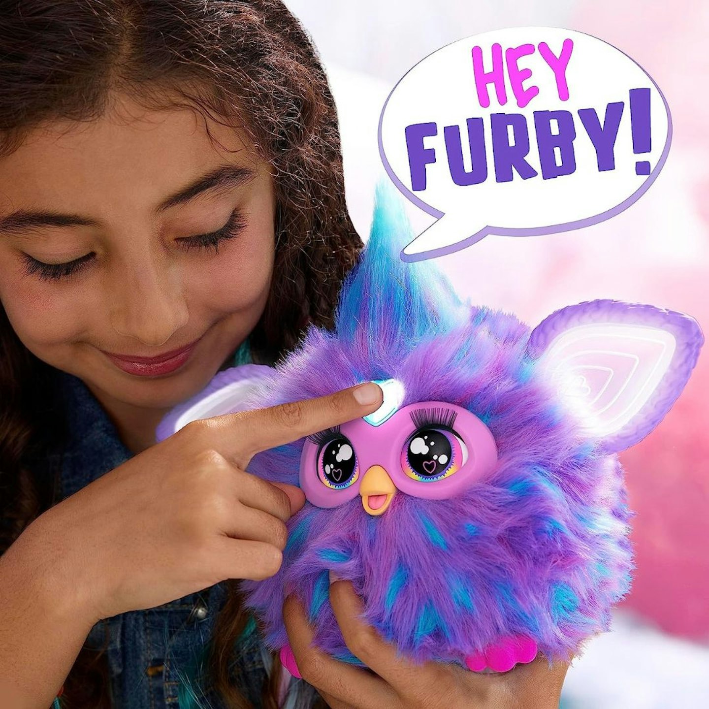 Best Retro Toys:  Furby Hasbro Purple Interactive Toy Plush