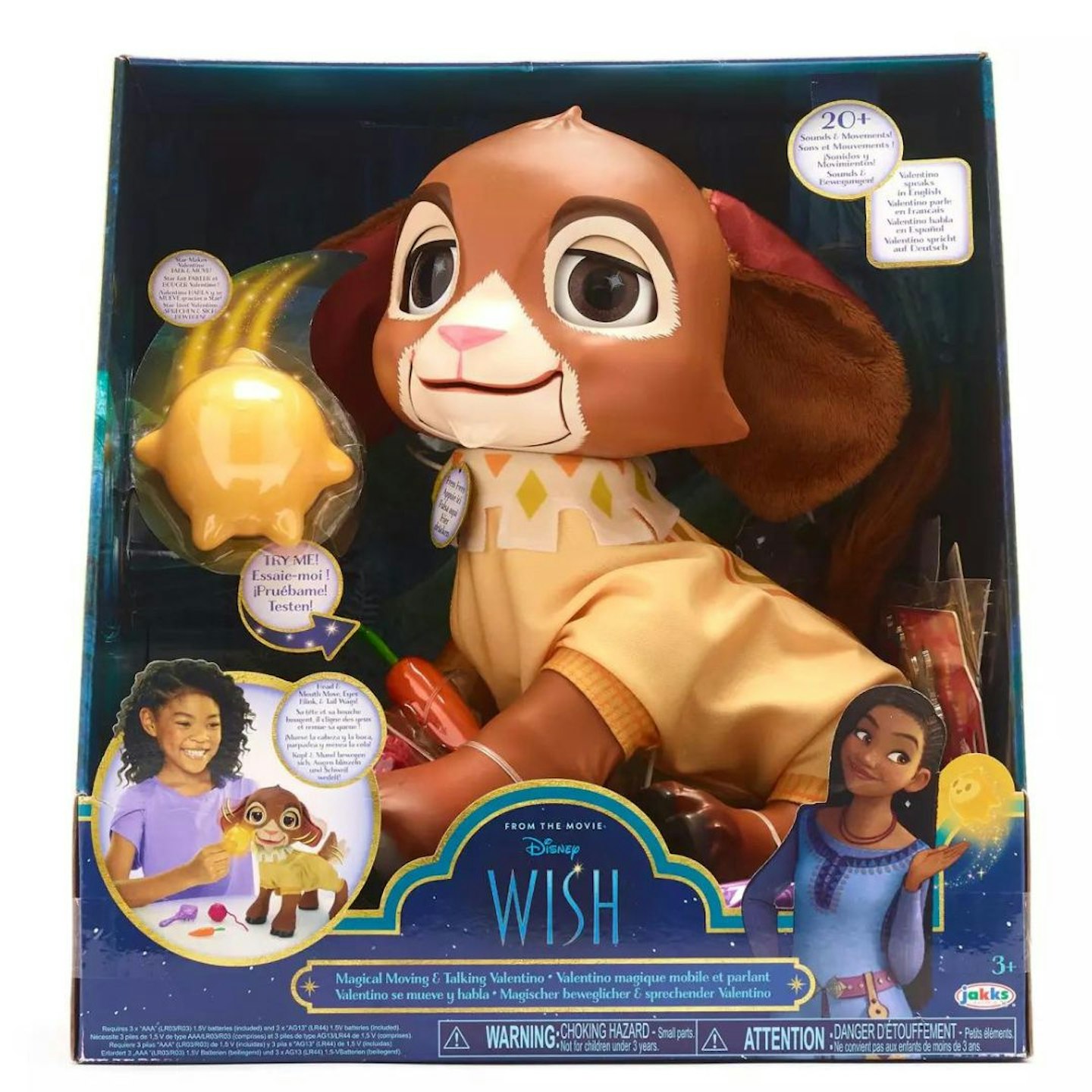 Disney Wish Star 25cm, Soft Cuddly Character