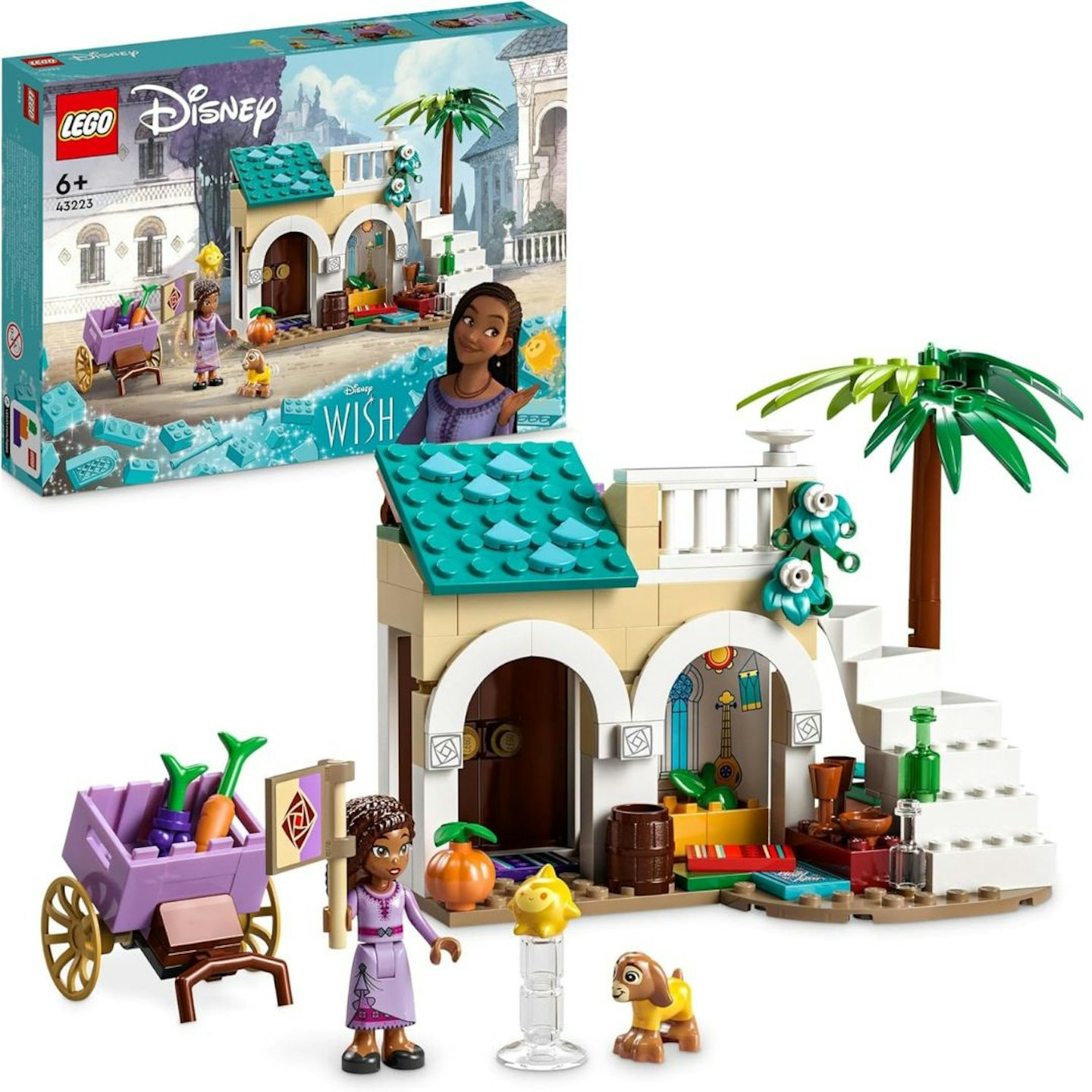  LEGO 43223 Disney Wish Asha in the City of Rosas