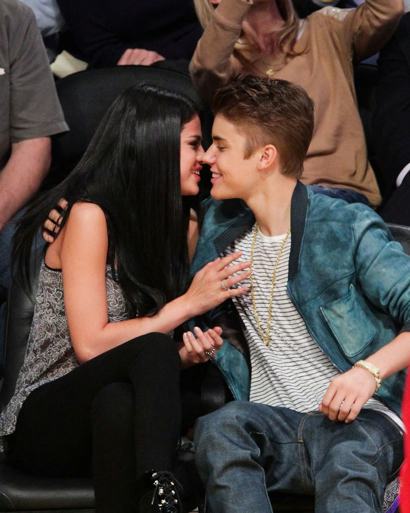 Selena Gomez and Justin Bieber