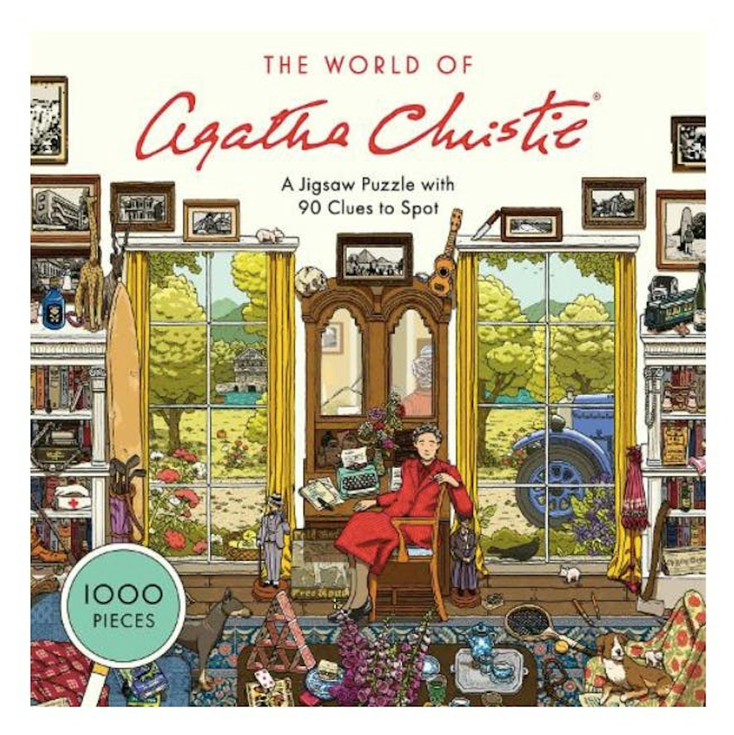 The World Of Agatha Christie 1000-Piece Jigsaw