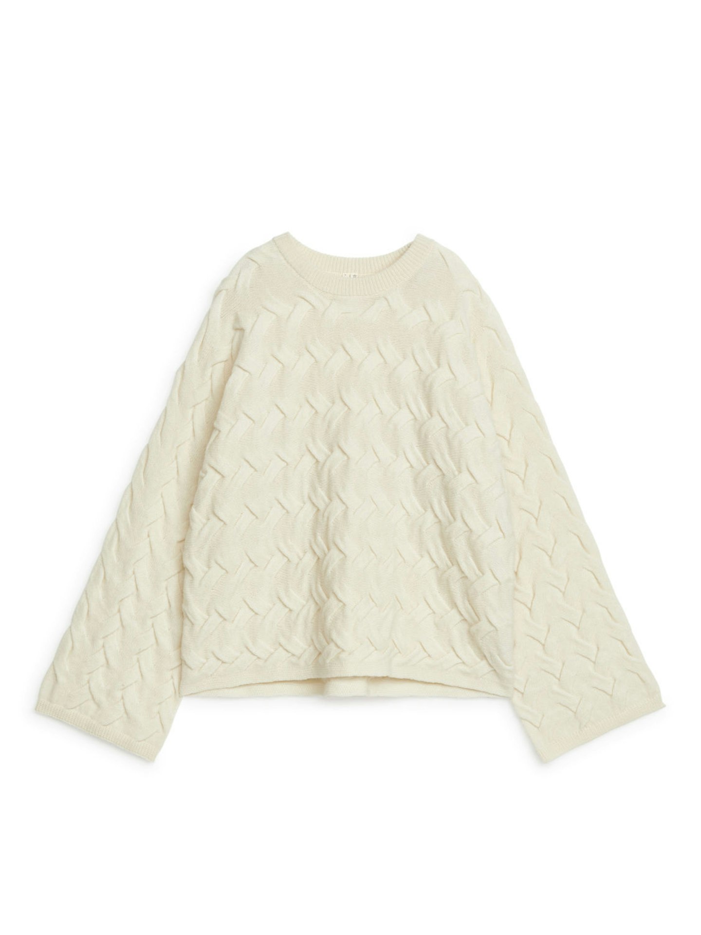 Arket, Cable-Knit Wool Jumper