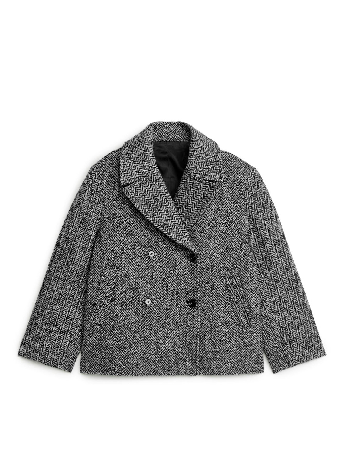 Arket, Herringbone Peacoat