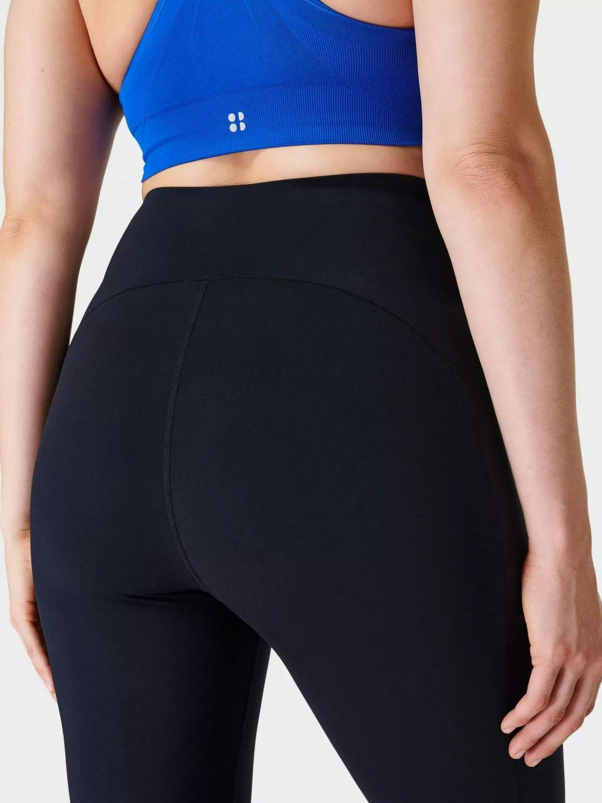 High Waist Yoga Pants Seamless Sports Gym Leggings Scrunch Bum Push Up  Workout | eBay