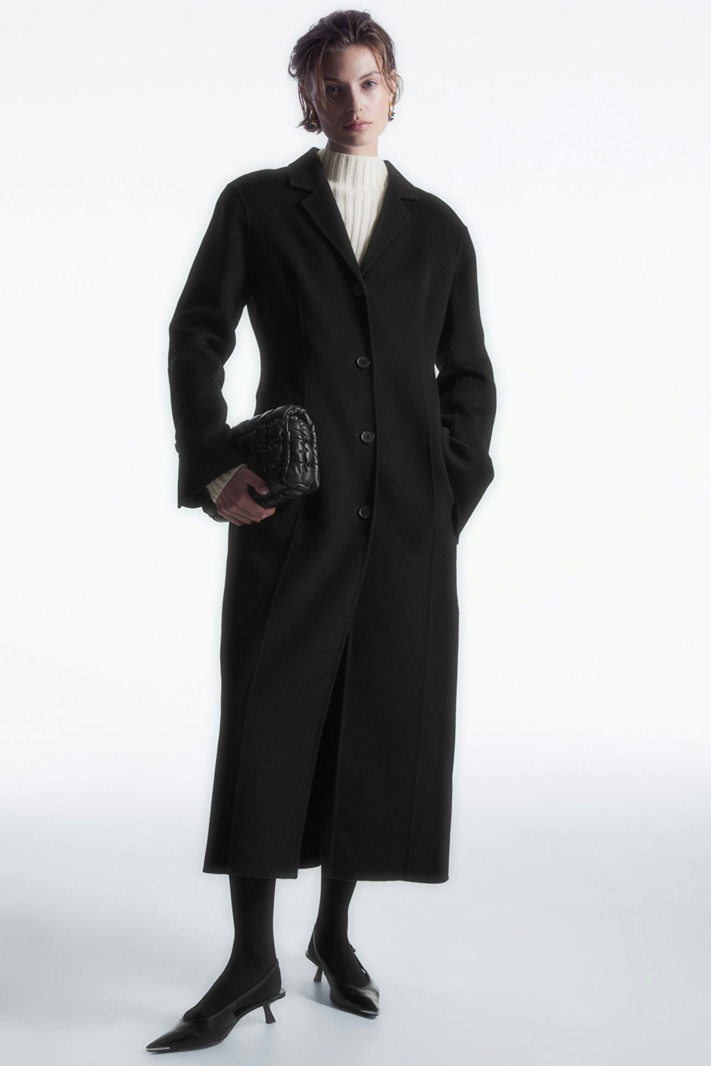COS, Tailored Double-Faced Wool Coat