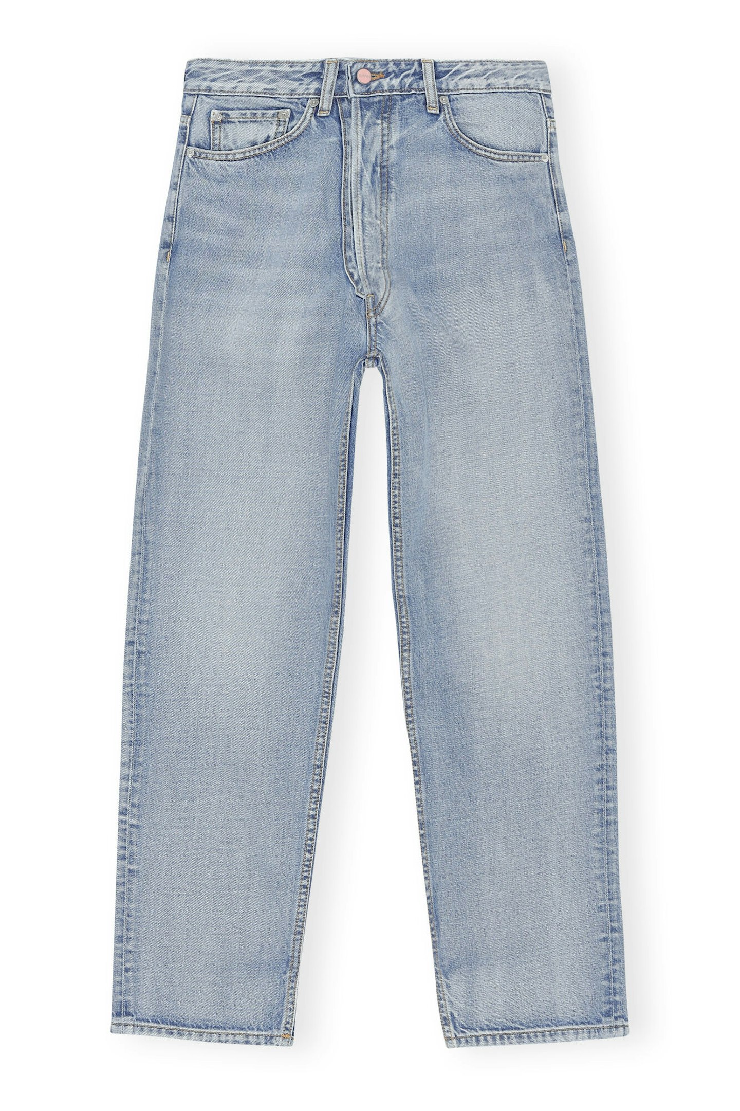 Ganni, Light Blue Vintage Figni Jeans