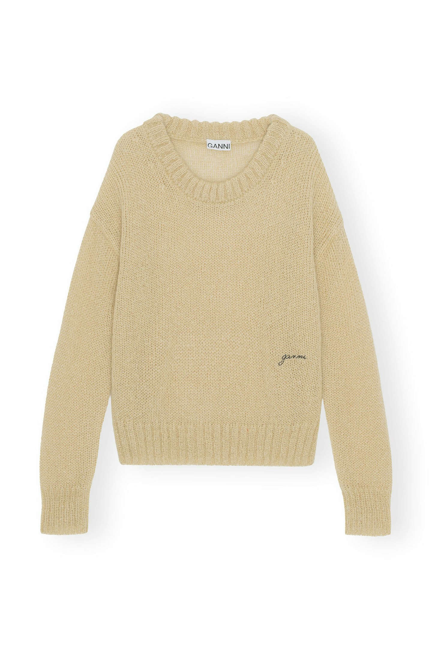 Ganni, O-Neck Pullover