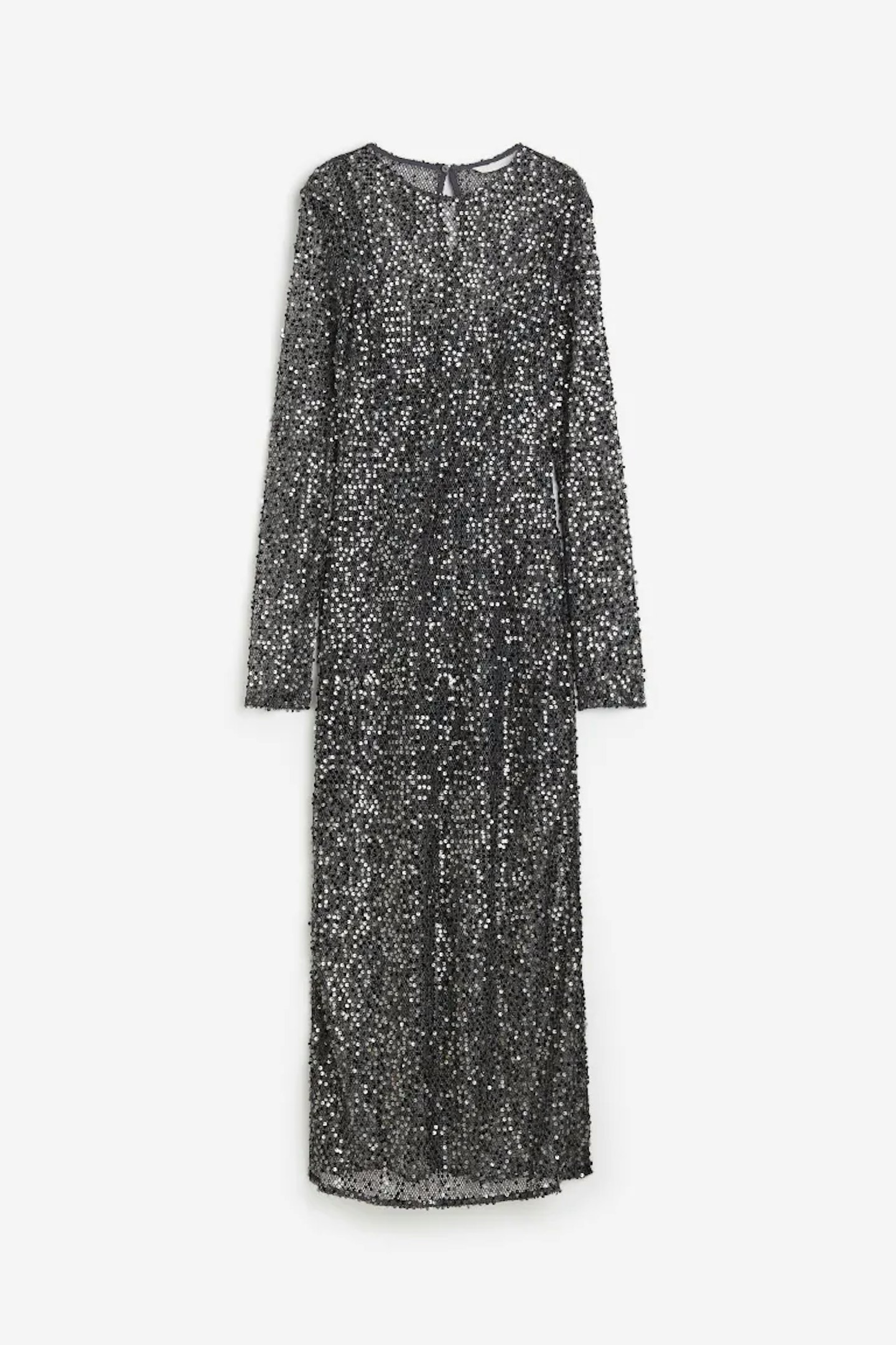 H&M, Sequinned Net Dress