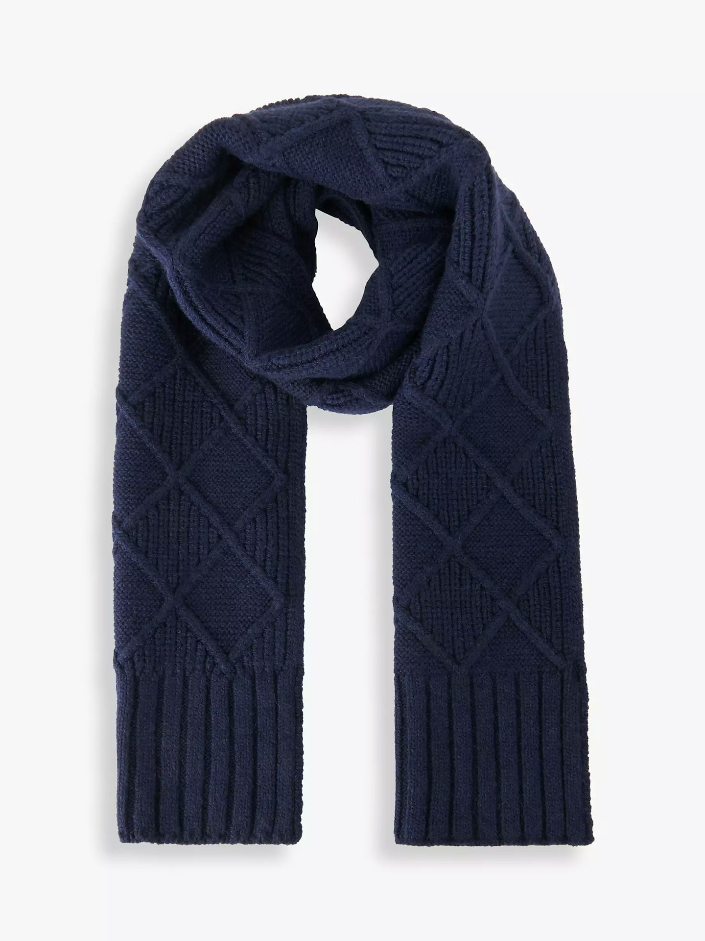 John Lewis, Cable-Knit Scarf