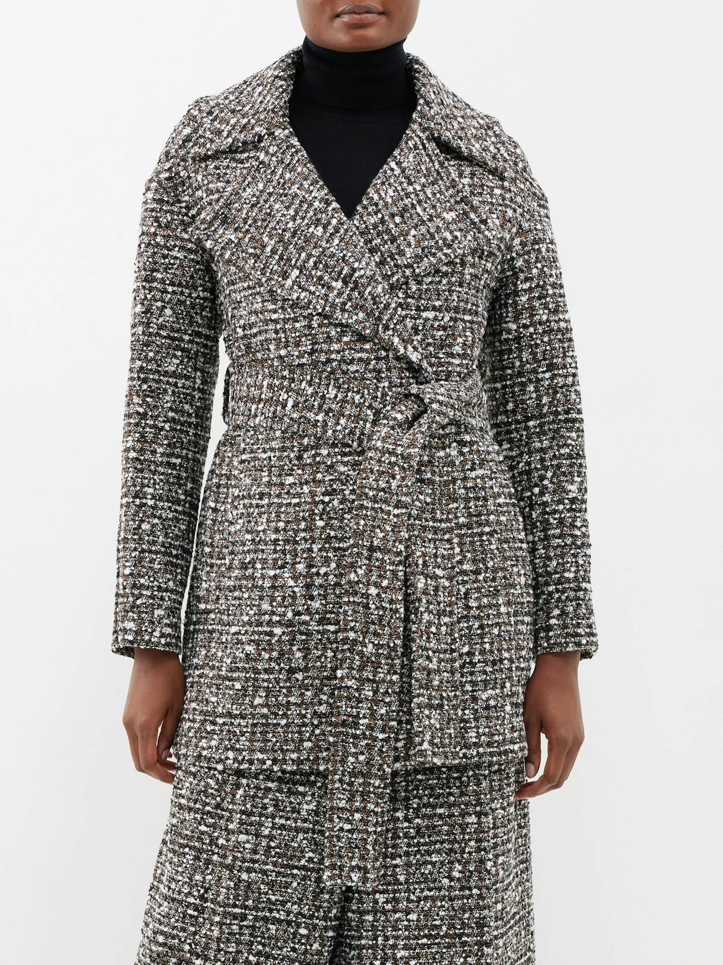 joseph tweed coat 